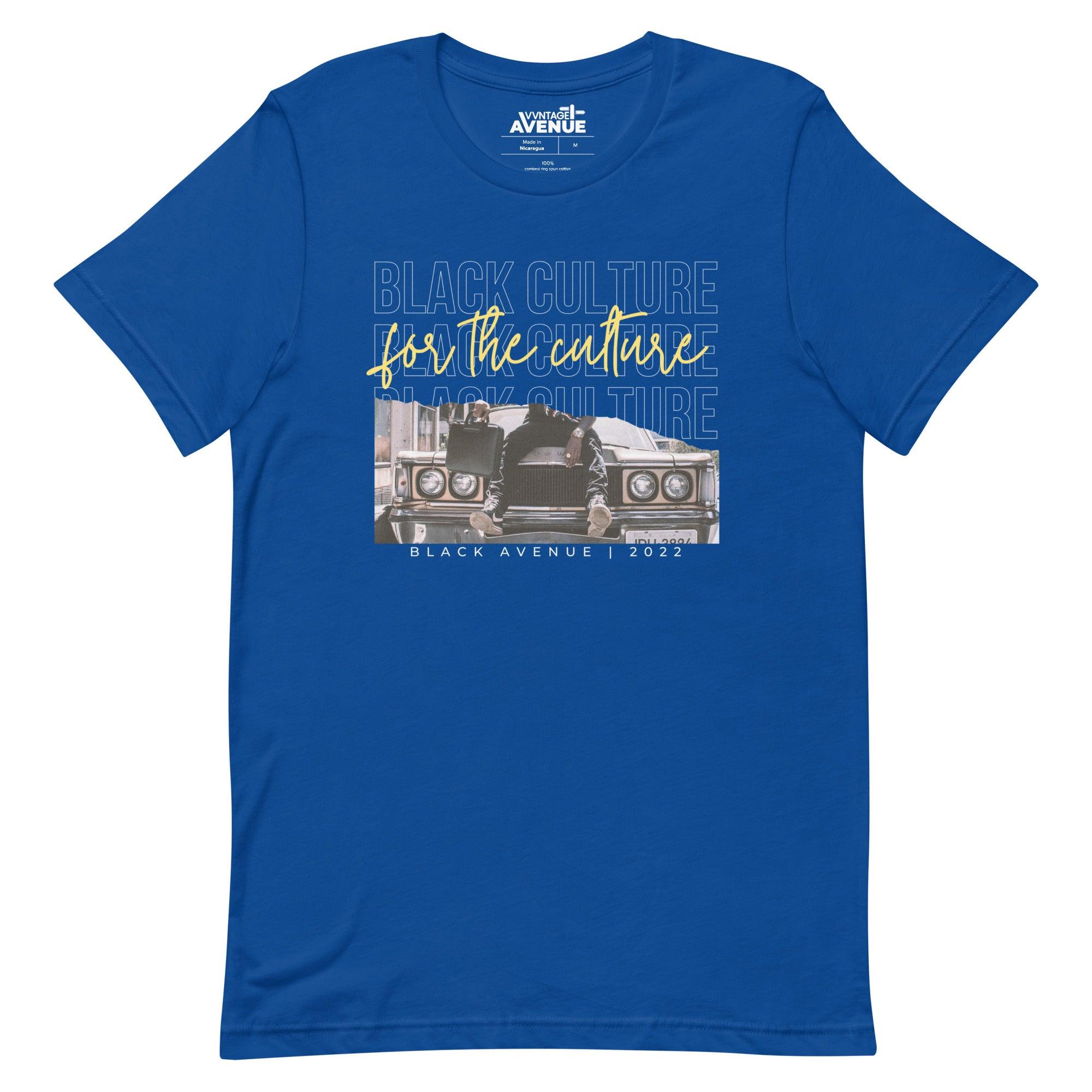 BLACK AVENUE | For The Culture SS T-Shirt (Unisex) - VVNTAGE AVENUE