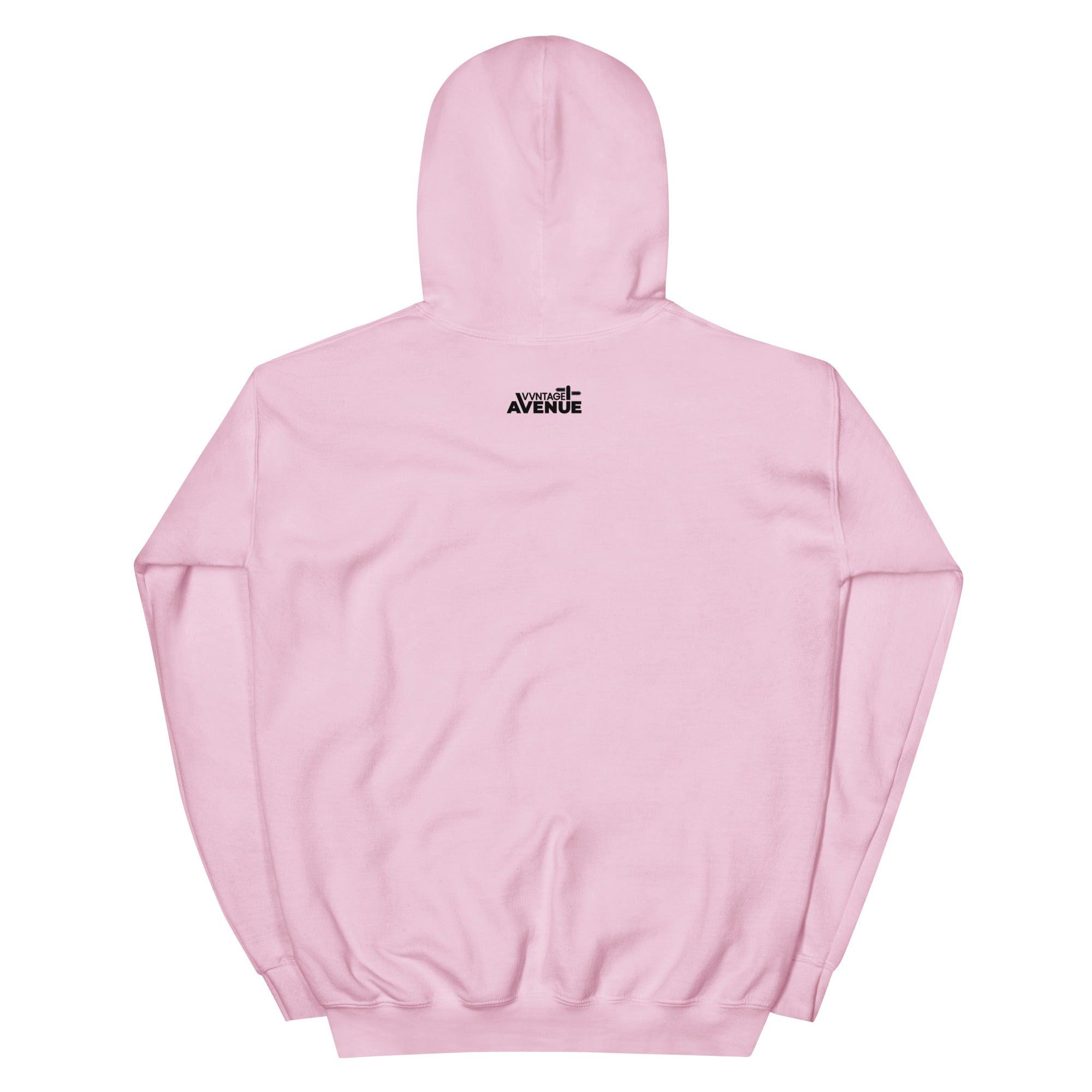 BLACK AVENUE HeavyBlend Logo Hoodie (Unisex) - VVNTAGE AVENUE