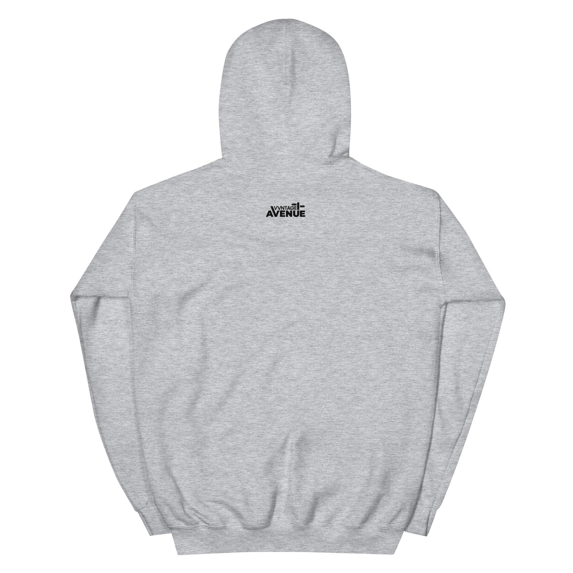 BLACK AVENUE HeavyBlend Logo Hoodie (Unisex) - VVNTAGE AVENUE