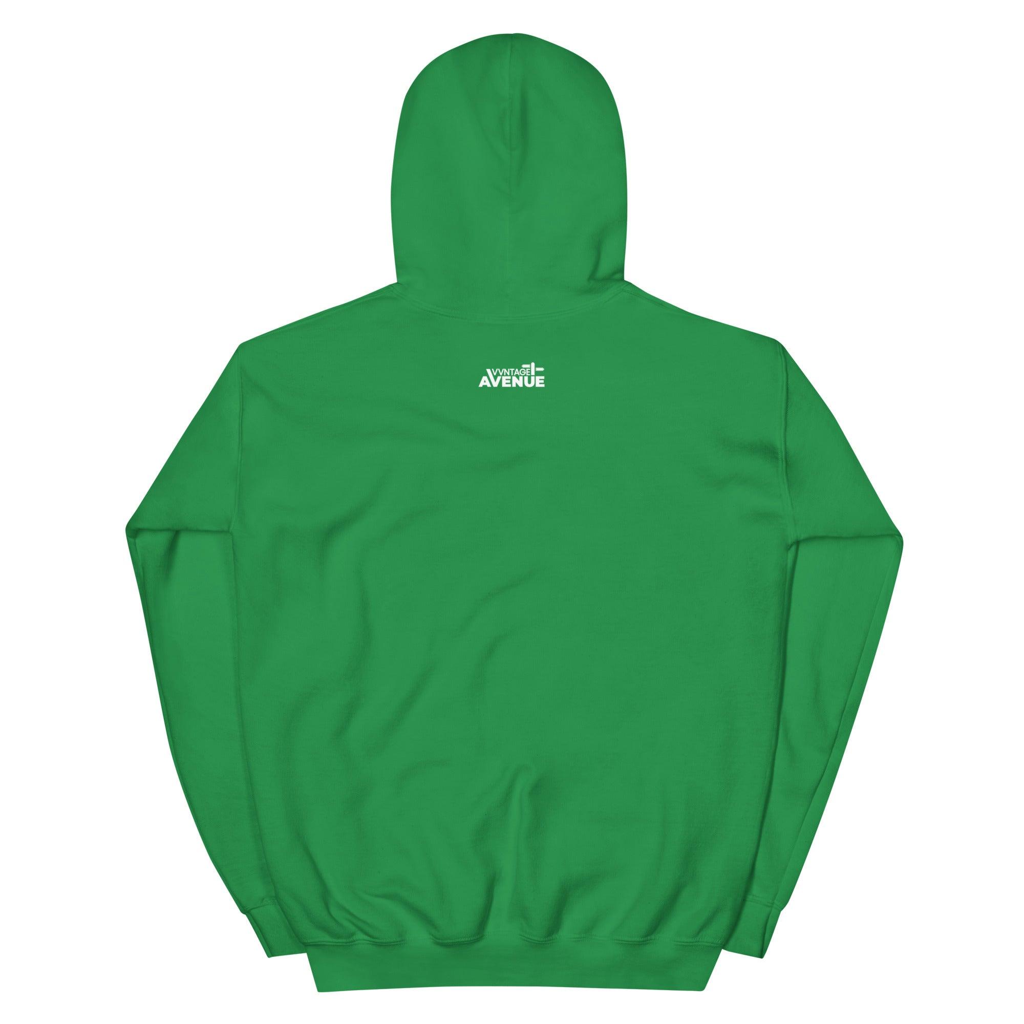 BLACK AVENUE HeavyBlend Logo Hoodie (Unisex) - VVNTAGE AVENUE