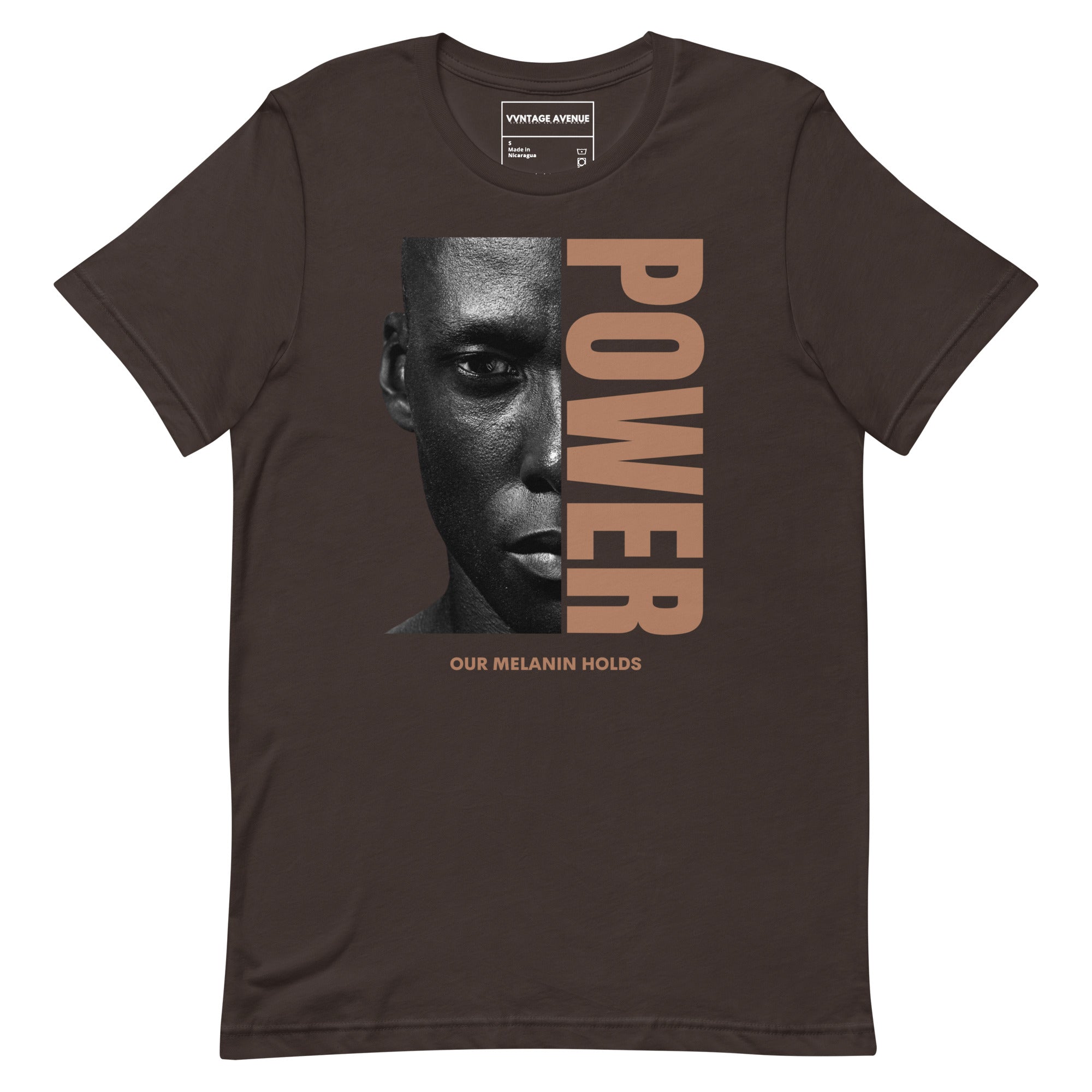 BLACK AVENUE | THE POWER SS T-Shirt - VVNTAGE AVENUE