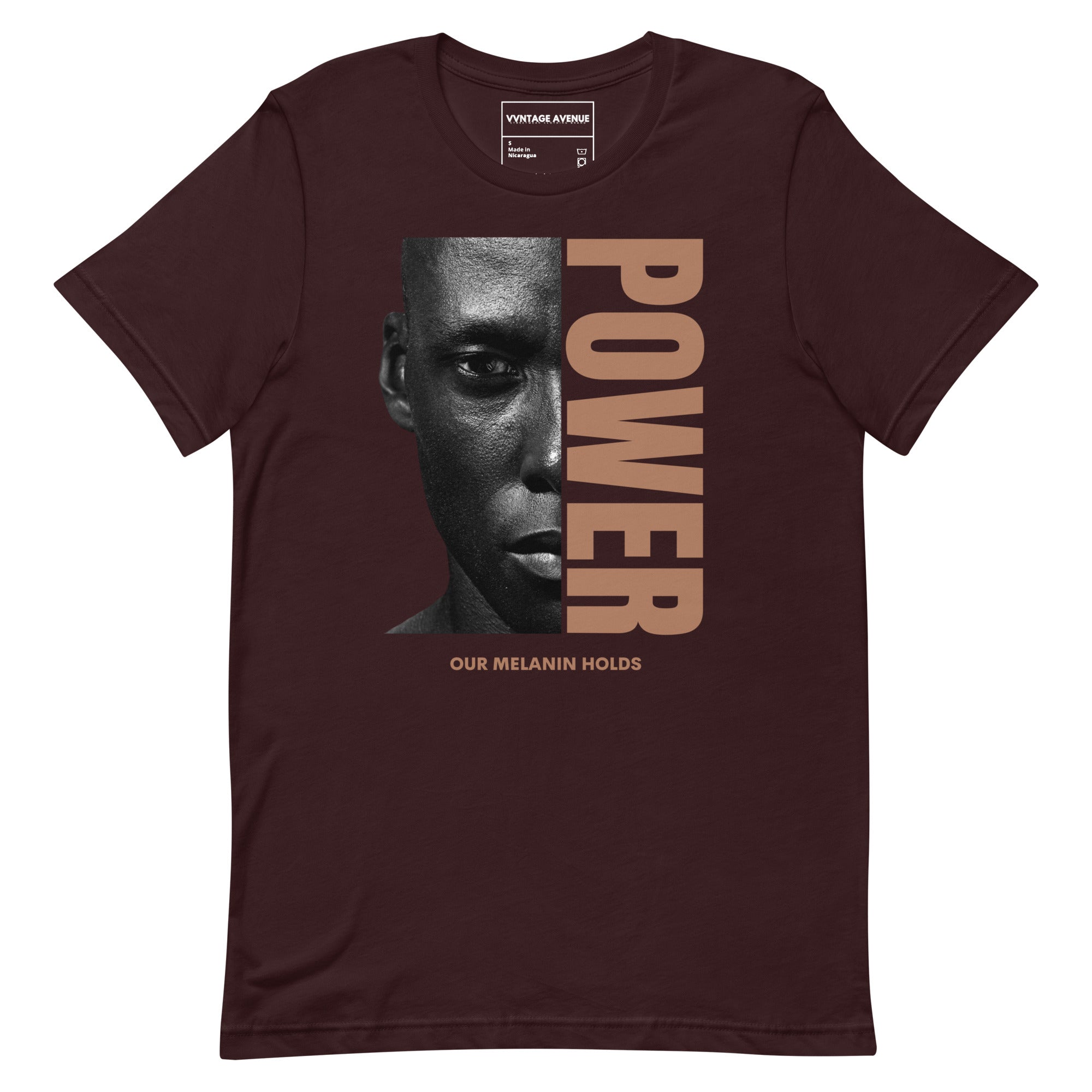 BLACK AVENUE | THE POWER SS T-Shirt - VVNTAGE AVENUE