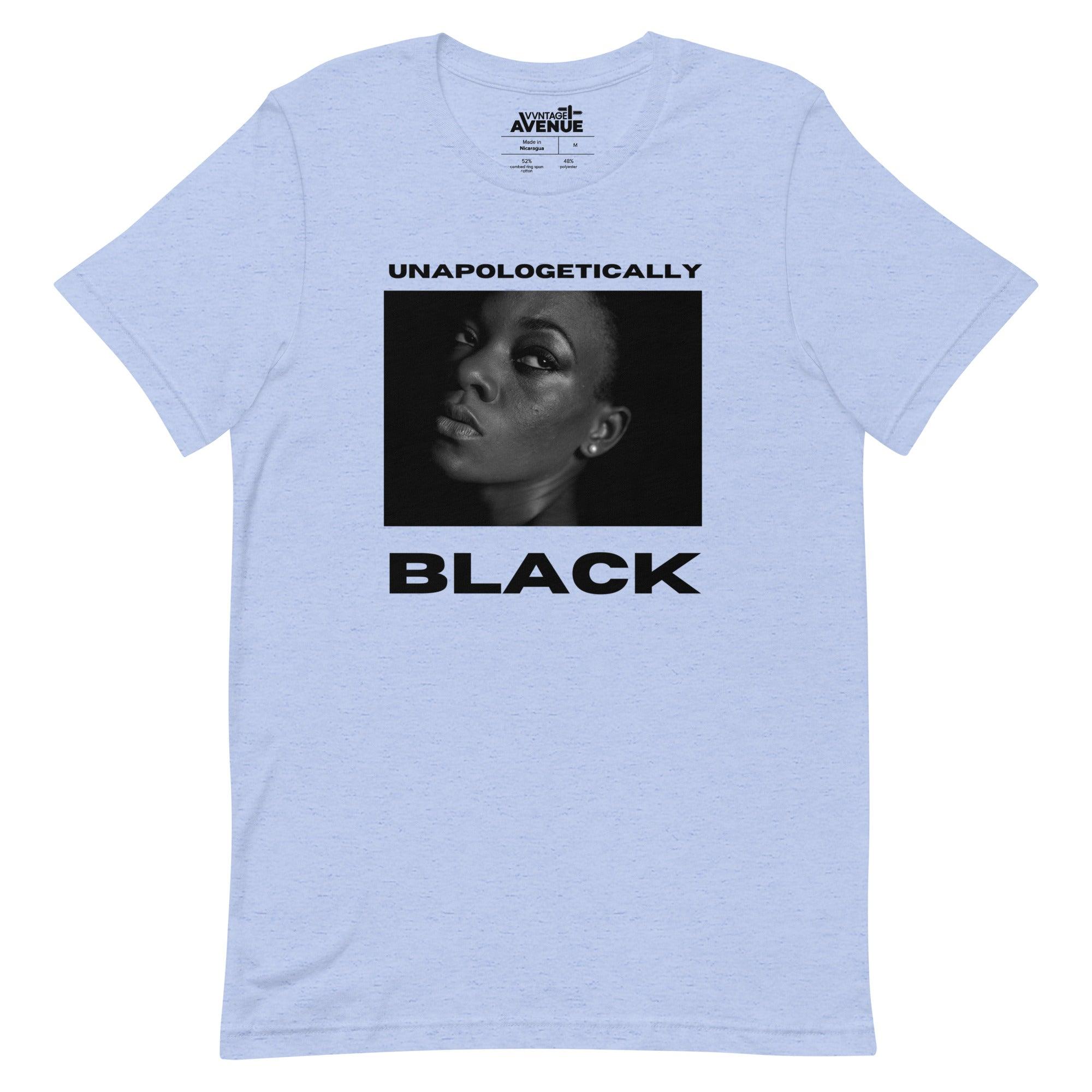 BLACK AVENUE | Unapologetically Black T-Shirt (Unisex) - VVNTAGE AVENUE