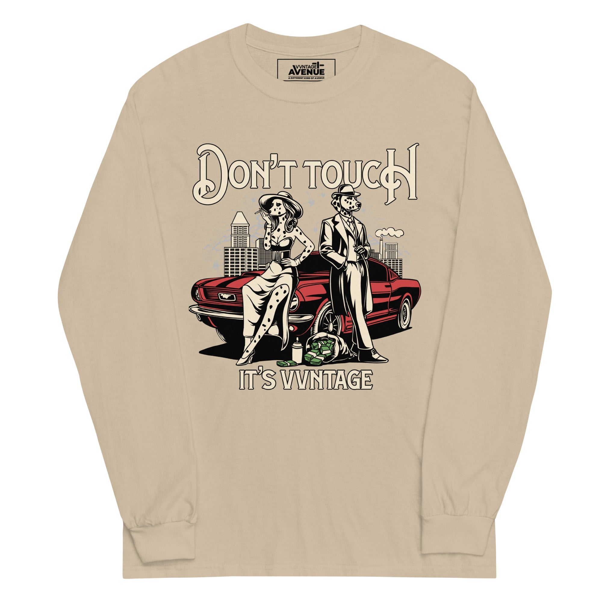 Don't Touch, It's VVNTAGE LS T-Shirt - VVNTAGE AVENUE