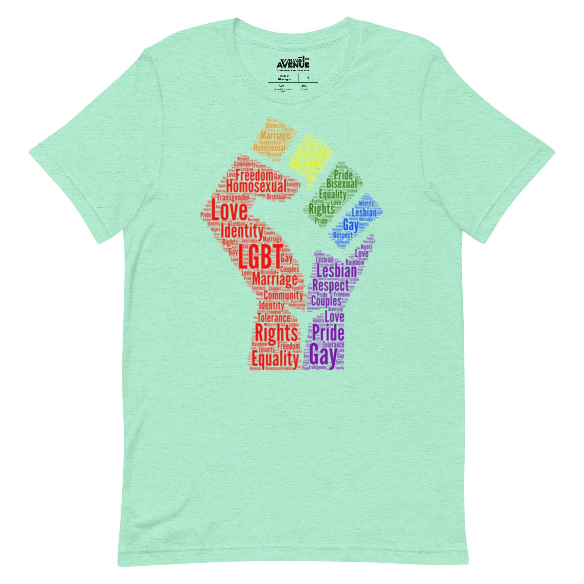 PRIDE AVENUE | FOR EQAULITY T-Shirt - VVNTAGE AVENUE