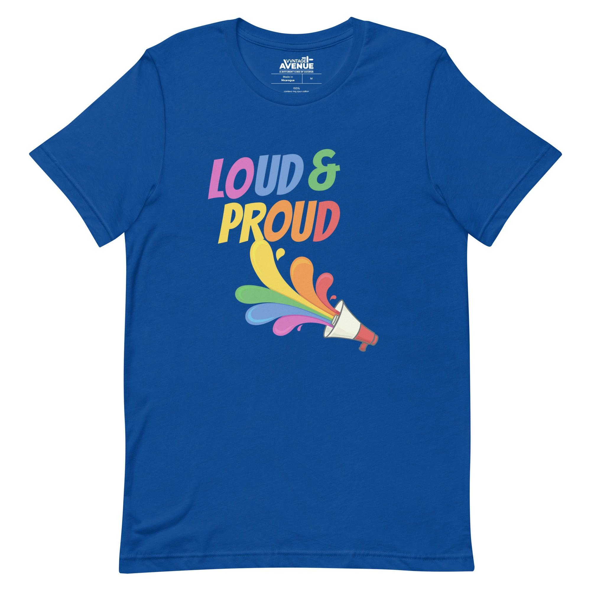 PRIDE AVENUE | LOUD & PROUD T-Shirt - VVNTAGE AVENUE