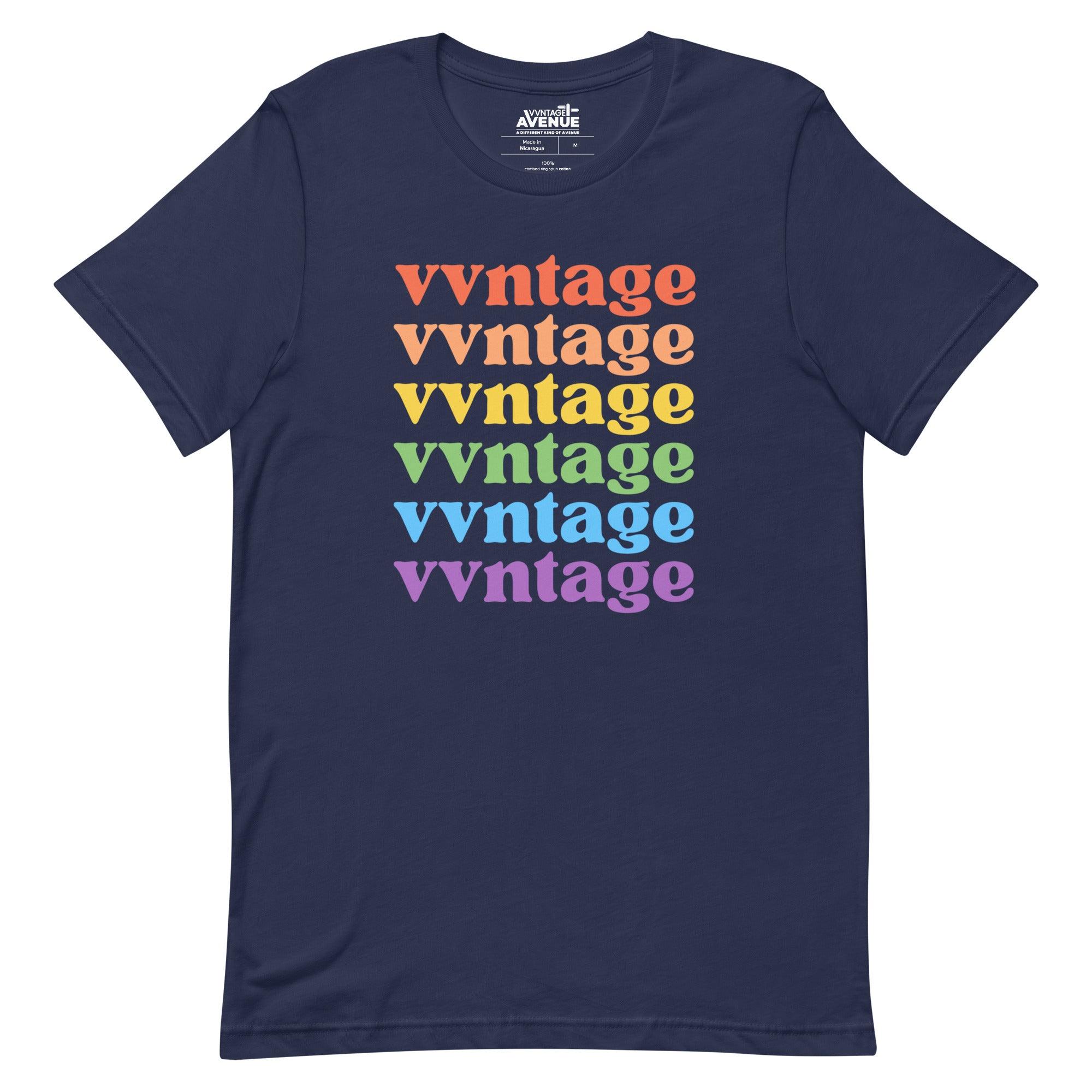 PRIDE AVENUE | VVNTAGE Rainbow T-Shirt - VVNTAGE AVENUE