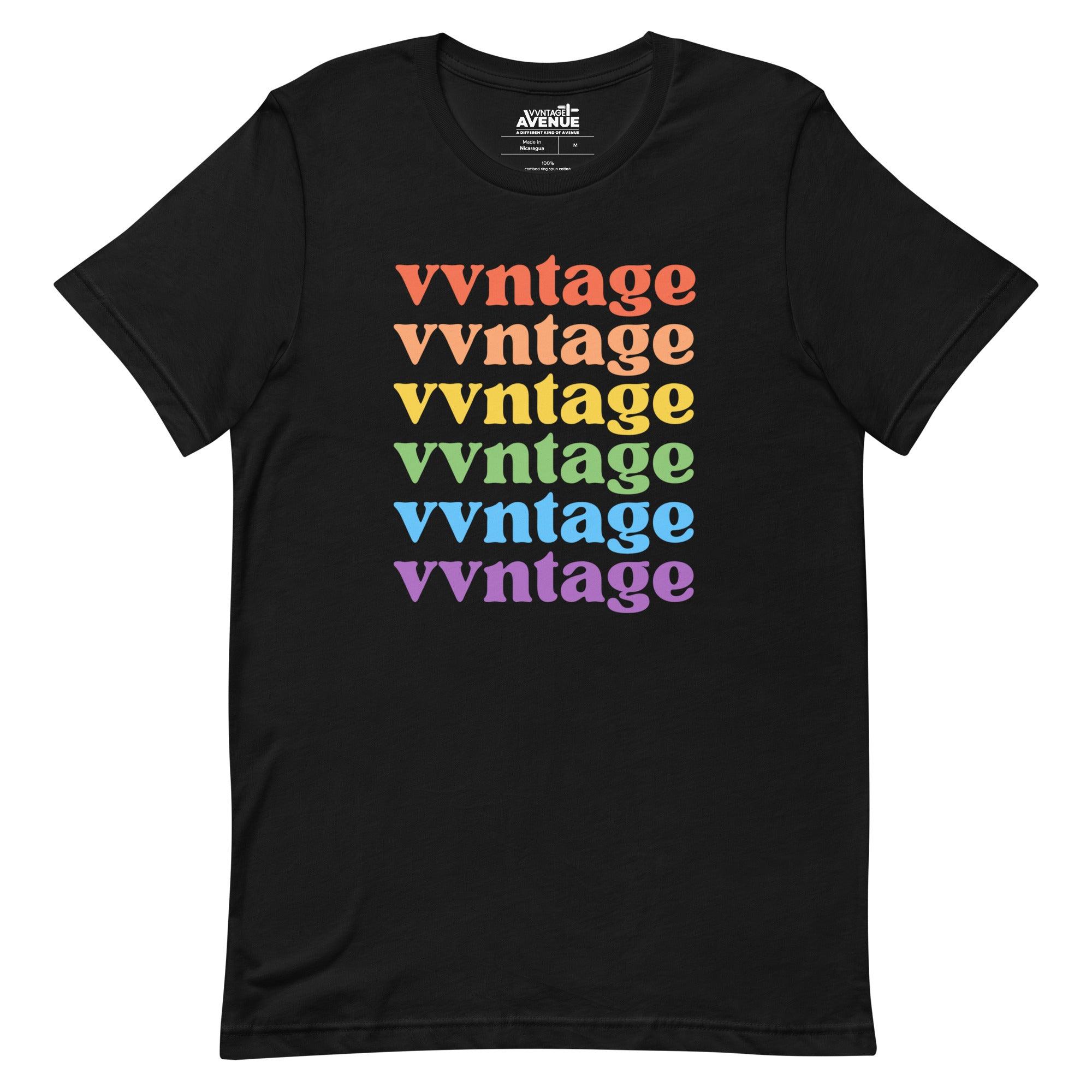 PRIDE AVENUE | VVNTAGE Rainbow T-Shirt - VVNTAGE AVENUE