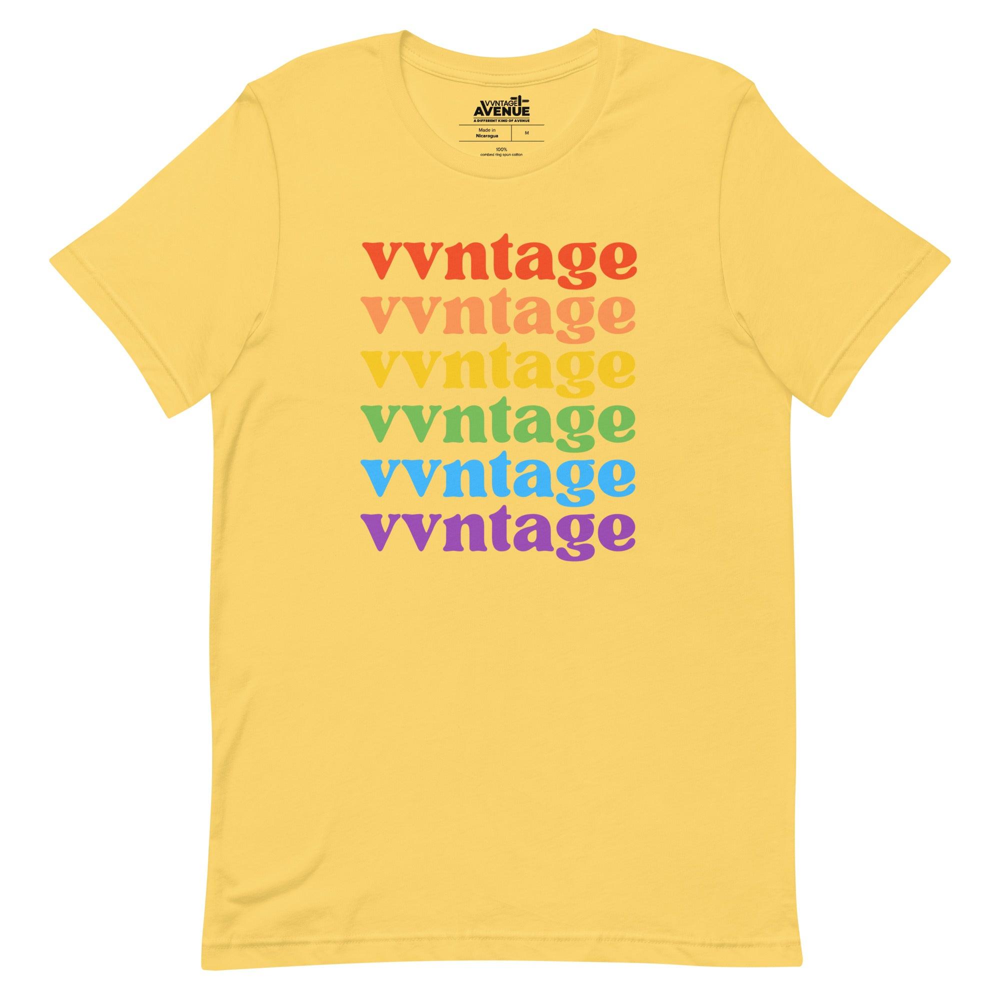 PRIDE AVENUE | VVNTAGE Rainbow T-Shirt - VVNTAGE AVENUE
