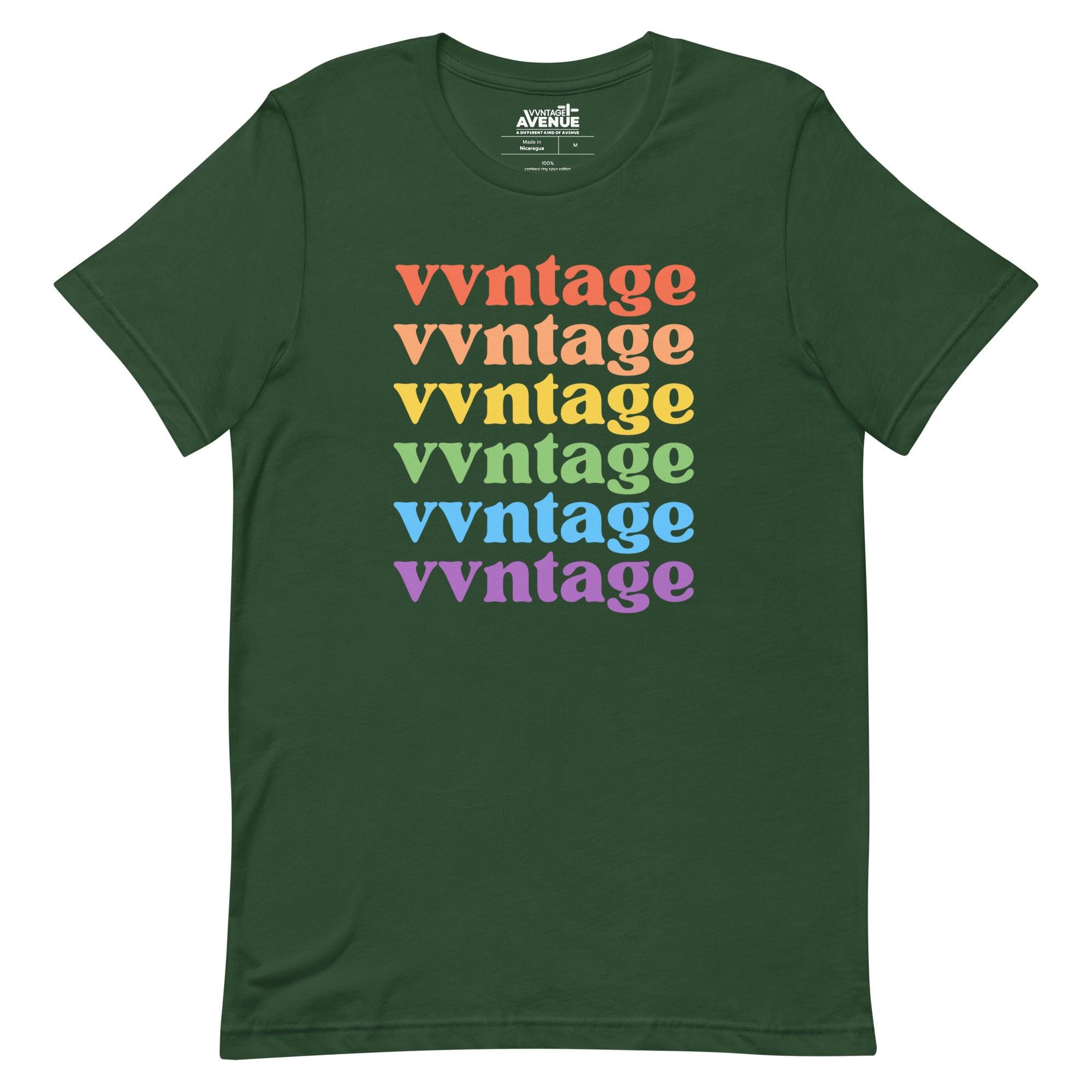 PRIDE AVENUE | VVNTAGE Rainbow T-Shirt - VVNTAGE AVENUE