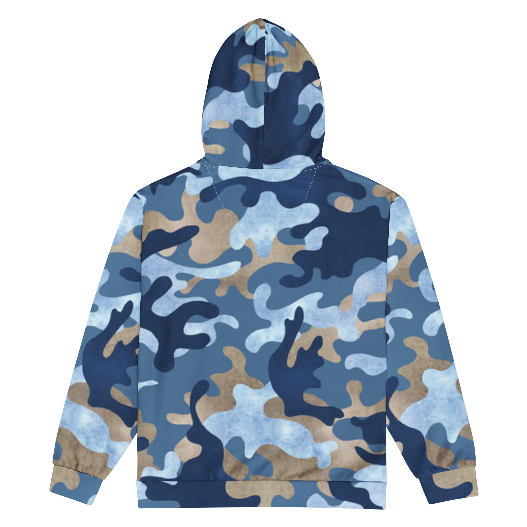 VVNTAGE Graphic Full - Zip Hoodie (Blue Camo) - VVNTAGE AVENUE