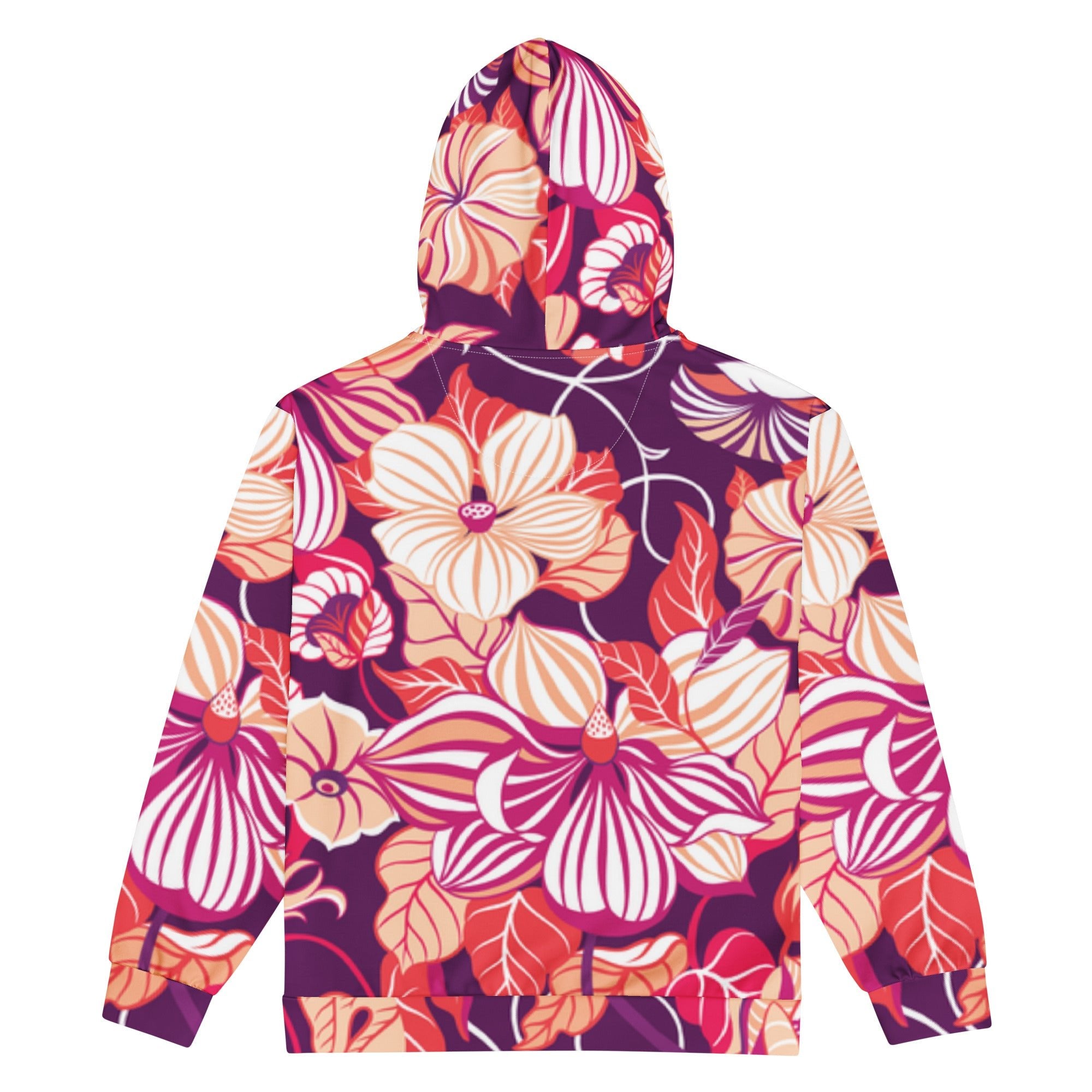 VVNTAGE Graphic Full - Zip Hoodie (Floral Print) - VVNTAGE AVENUE