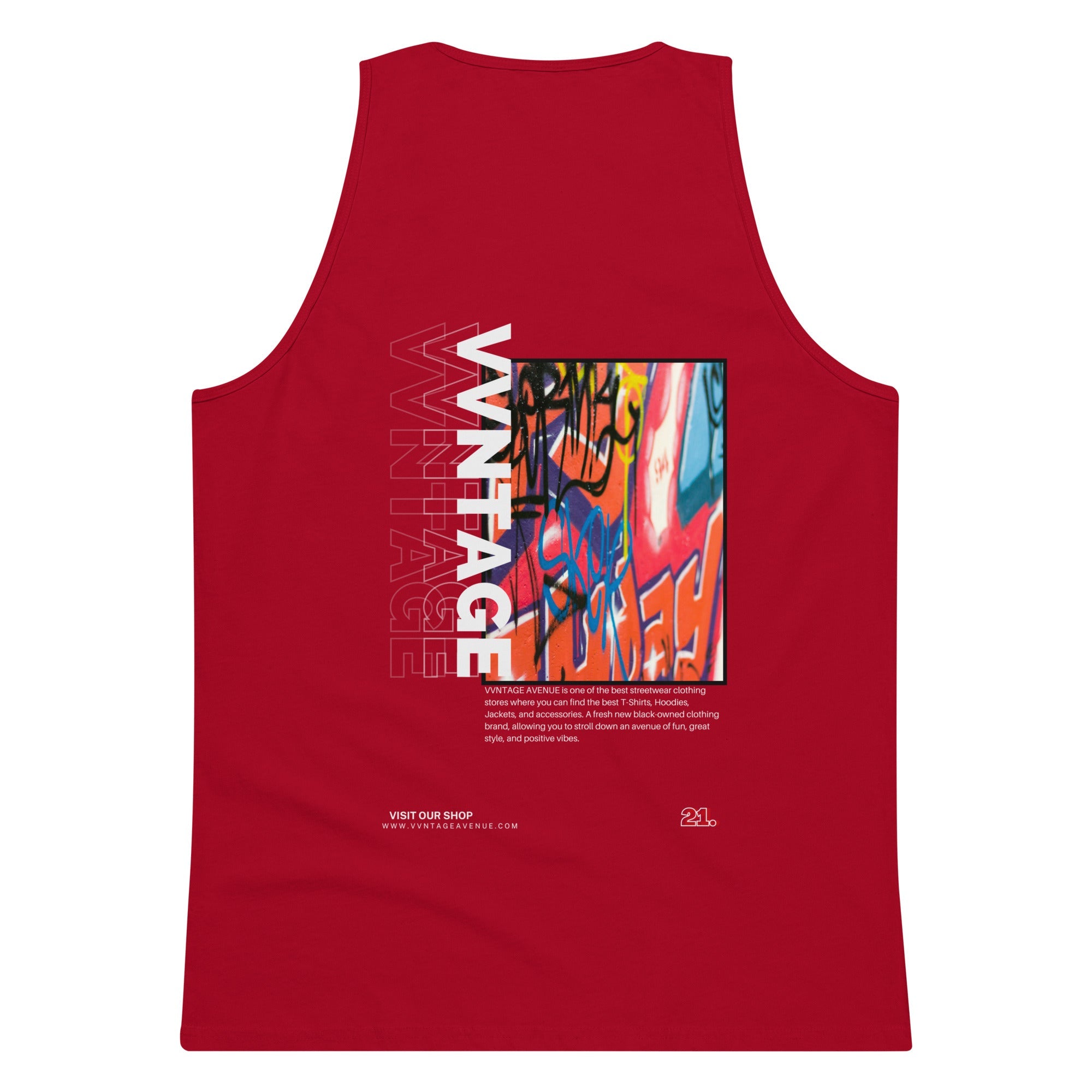 VVNTAGE Graphic PRM Tank (Faded Promo) - VVNTAGE AVENUE