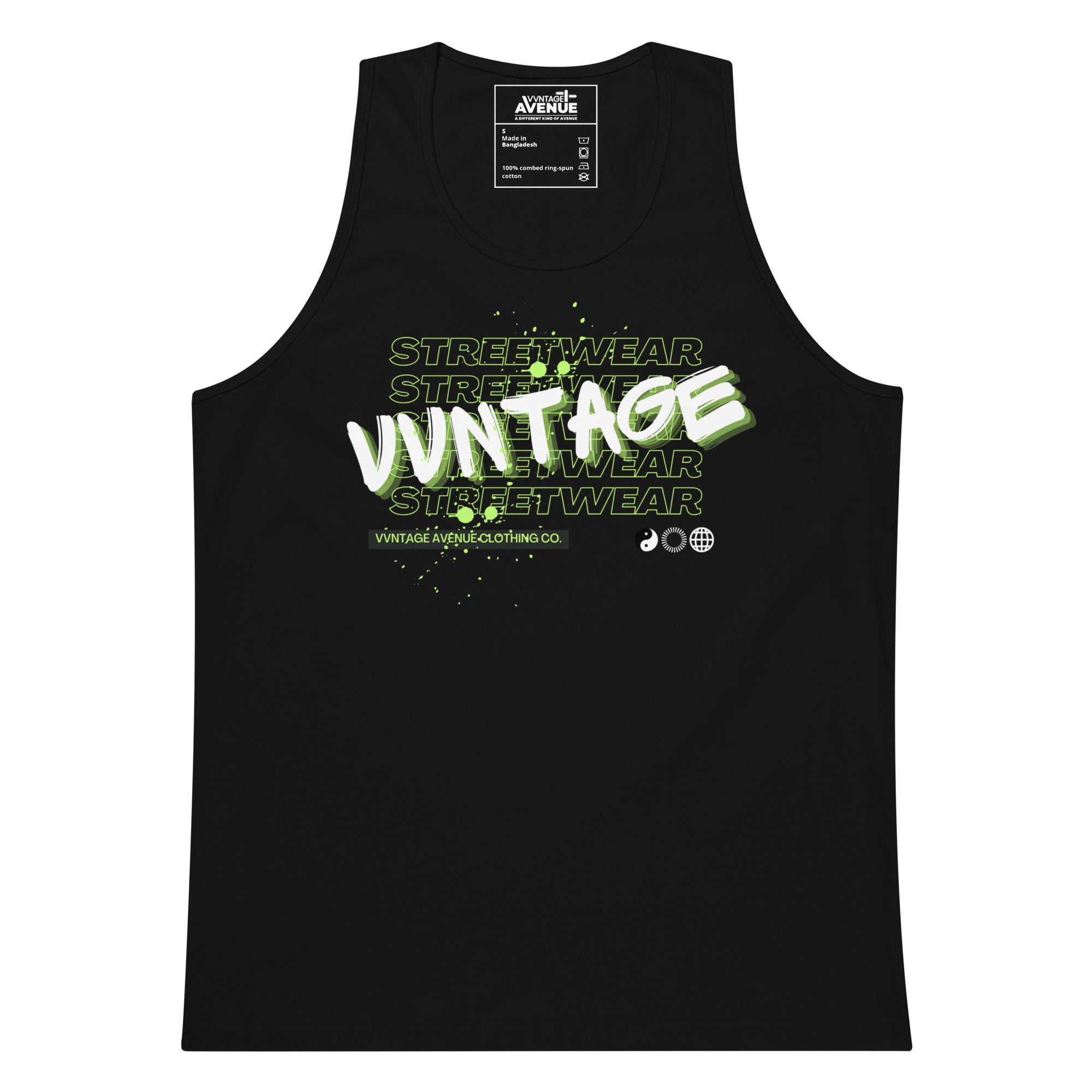 VVNTAGE Graphic PRM Tank (Graffiti) - VVNTAGE AVENUE
