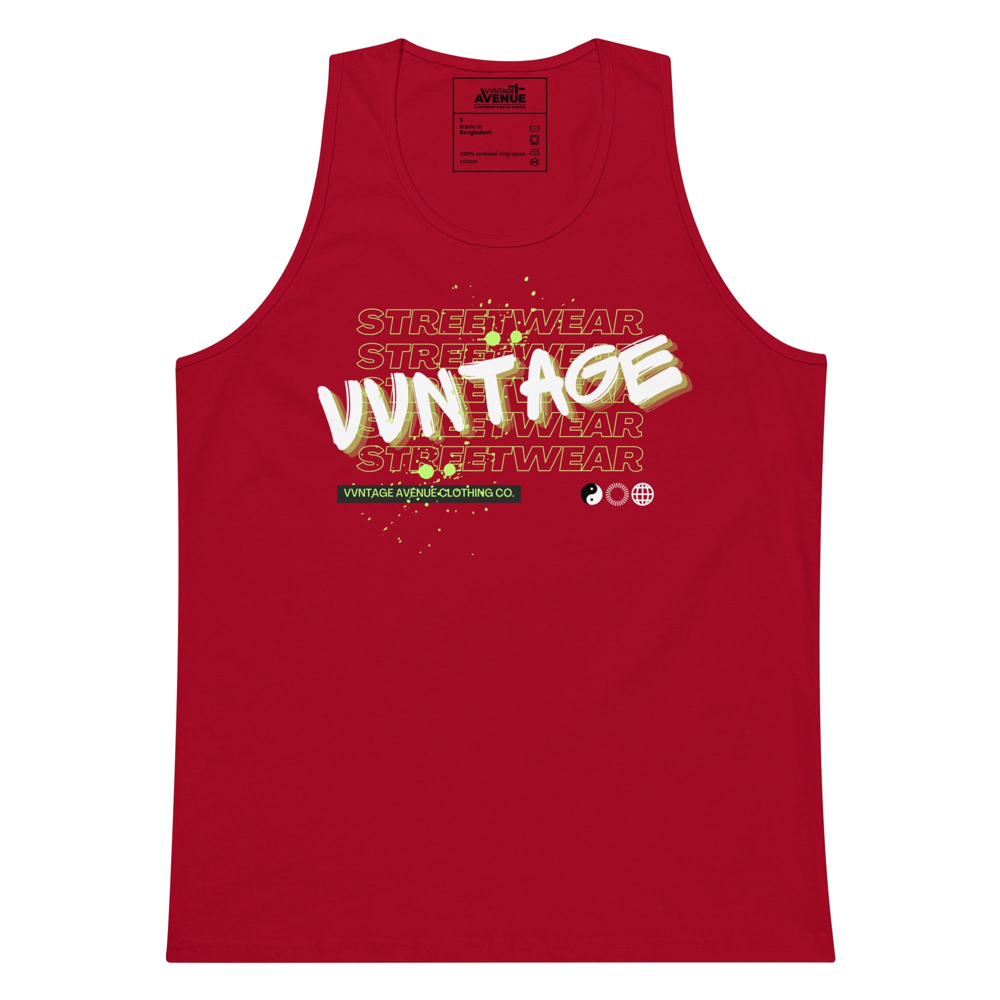VVNTAGE Graphic PRM Tank (Graffiti) - VVNTAGE AVENUE
