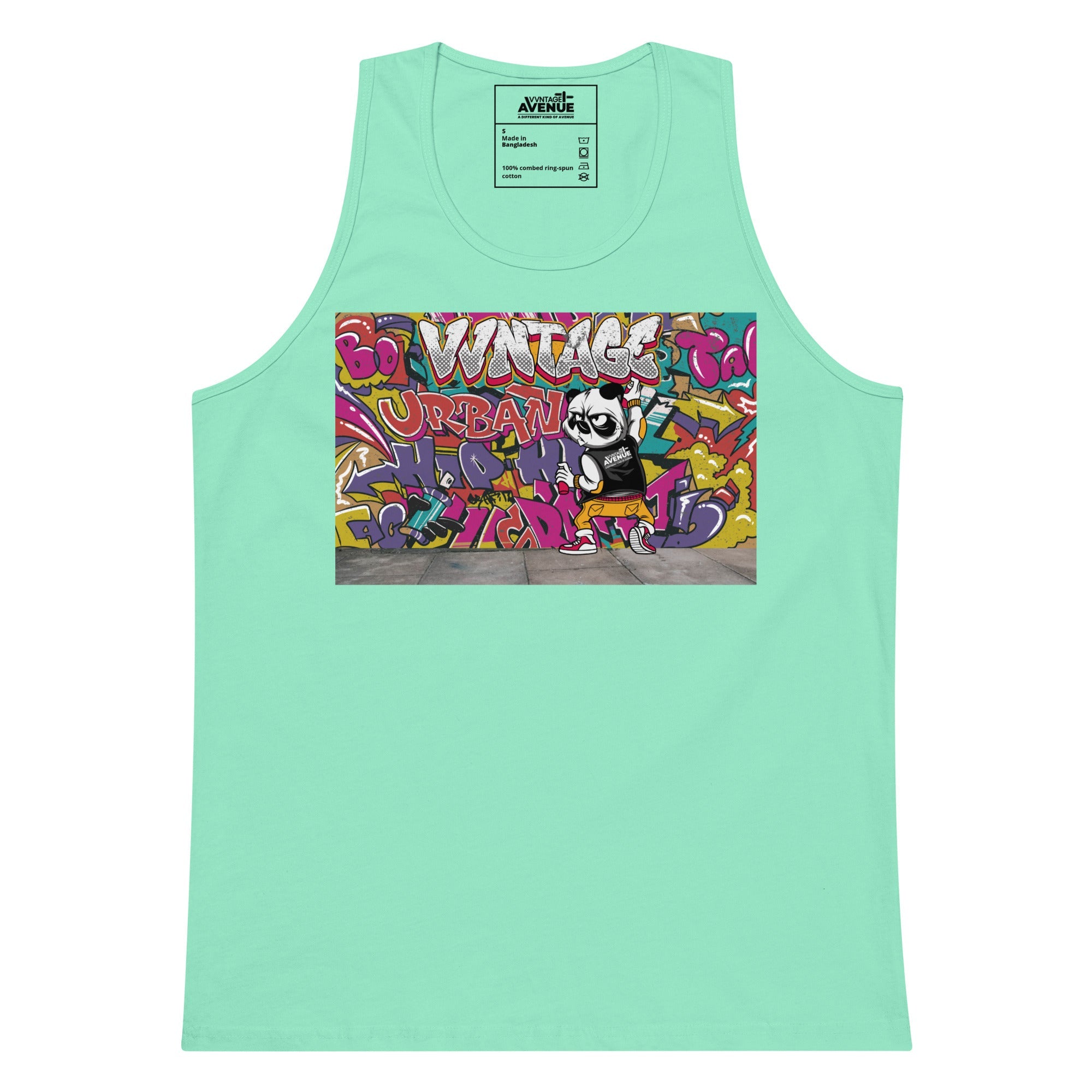 VVNTAGE Graphic PRM Tank (Graffiti Mural) - VVNTAGE AVENUE