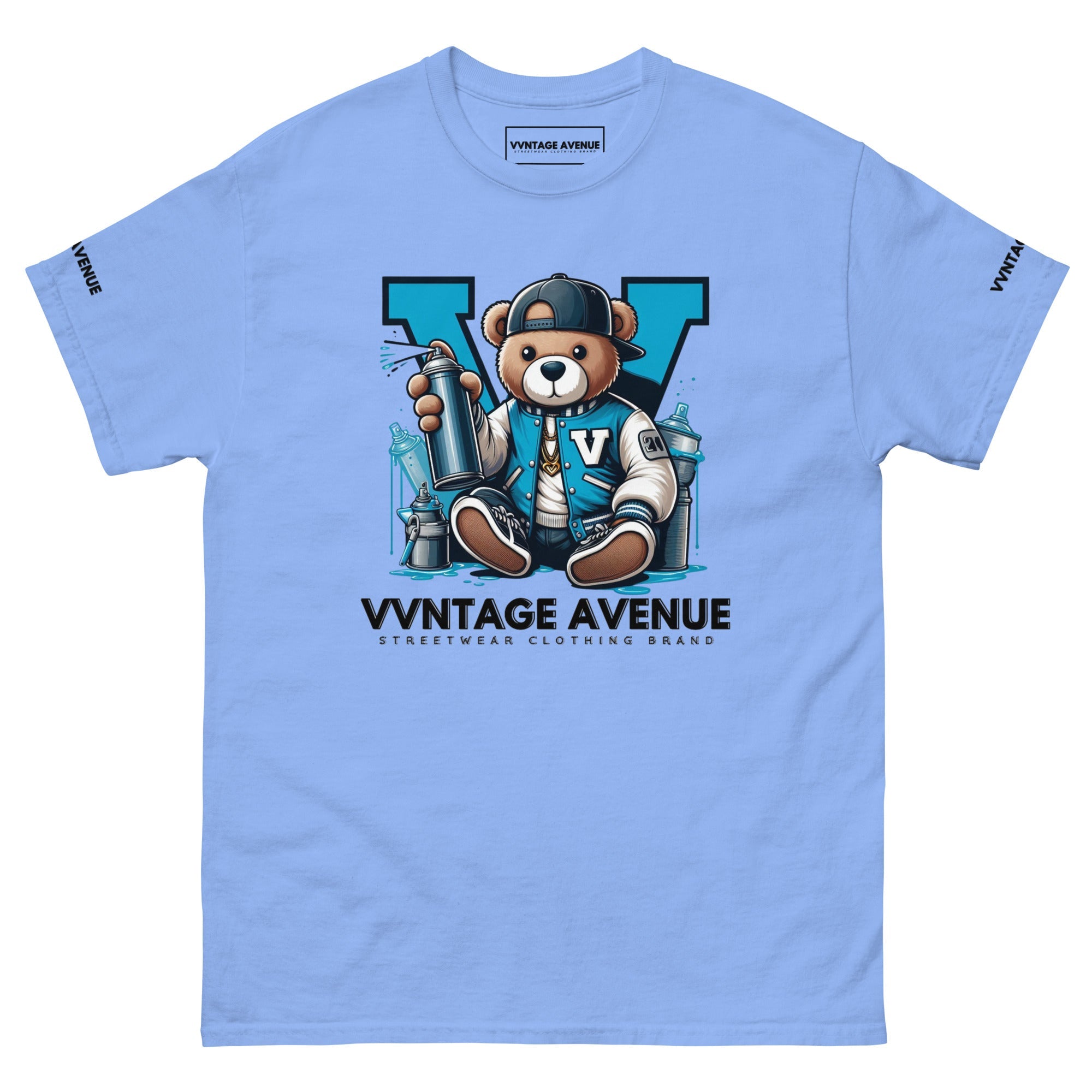 VVNTAGE Letterman Bear SS T-Shirt - VVNTAGE AVENUE