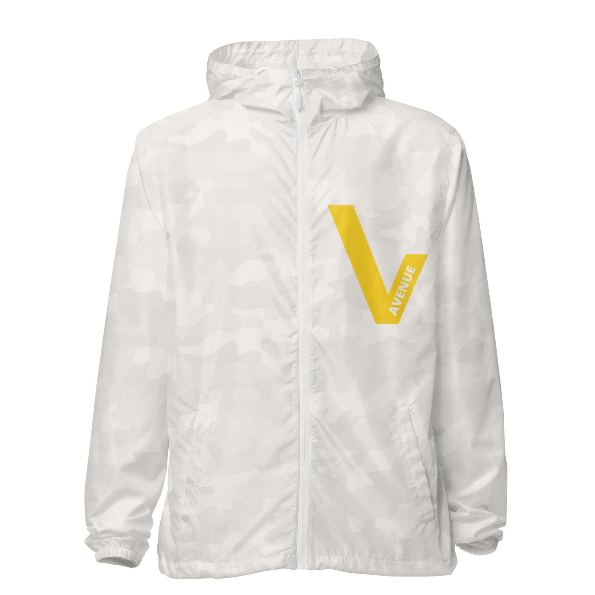 VVNTAGE Logo Lightweight Full - Zip Windbreaker - GOLD Edition - VVNTAGE AVENUE