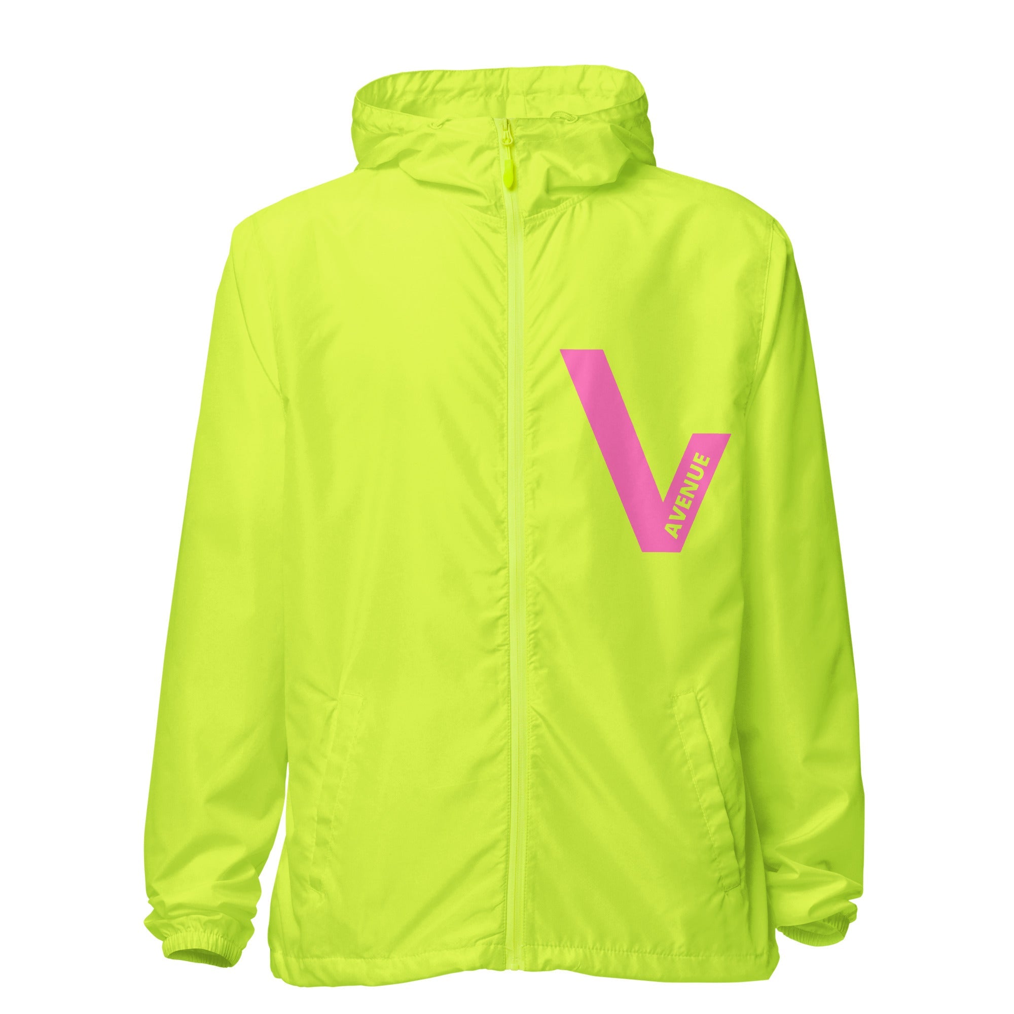 VVNTAGE Logo Lightweight Full - Zip Windbreaker - PVNK Edition - VVNTAGE AVENUE