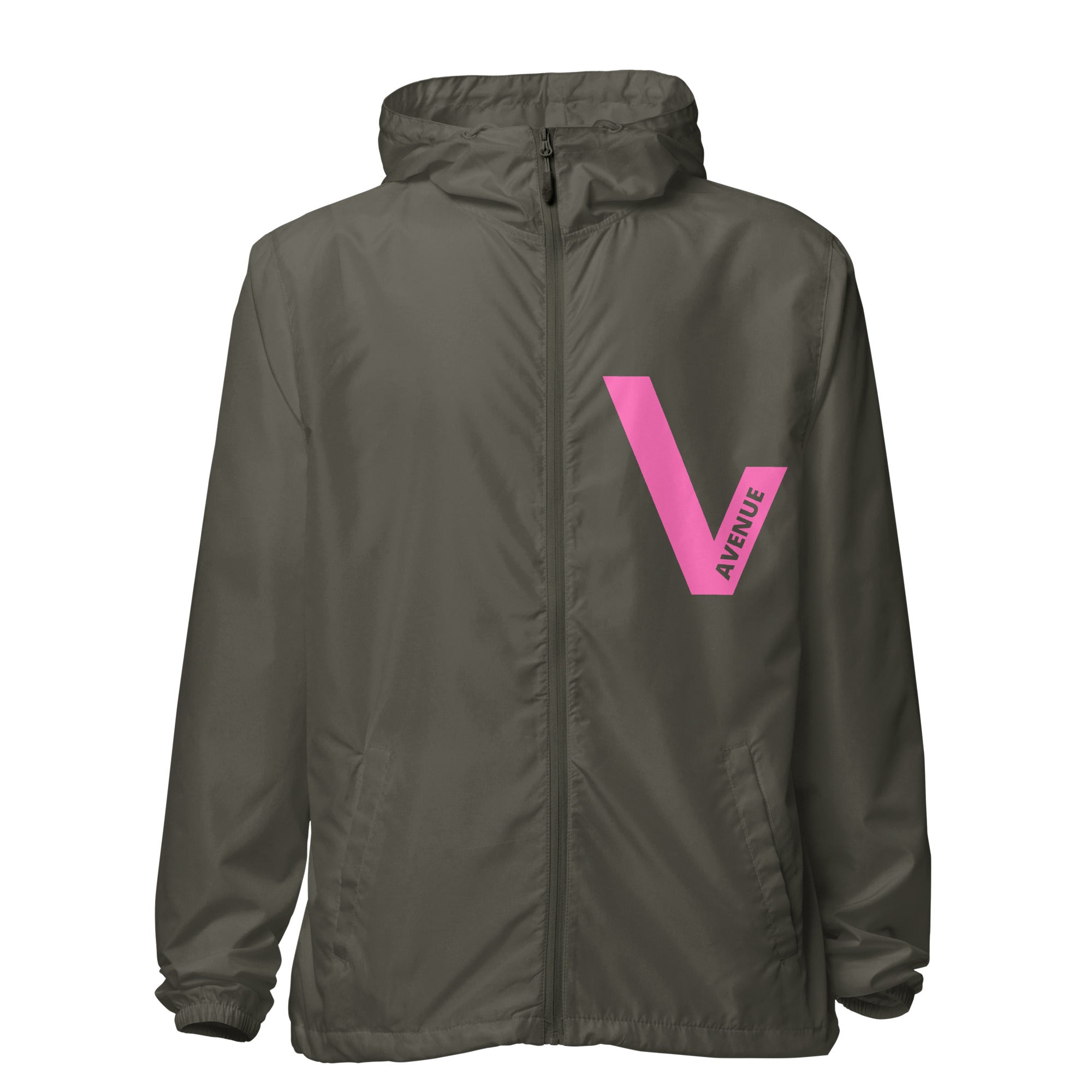 VVNTAGE Logo Lightweight Full - Zip Windbreaker - PVNK Edition - VVNTAGE AVENUE