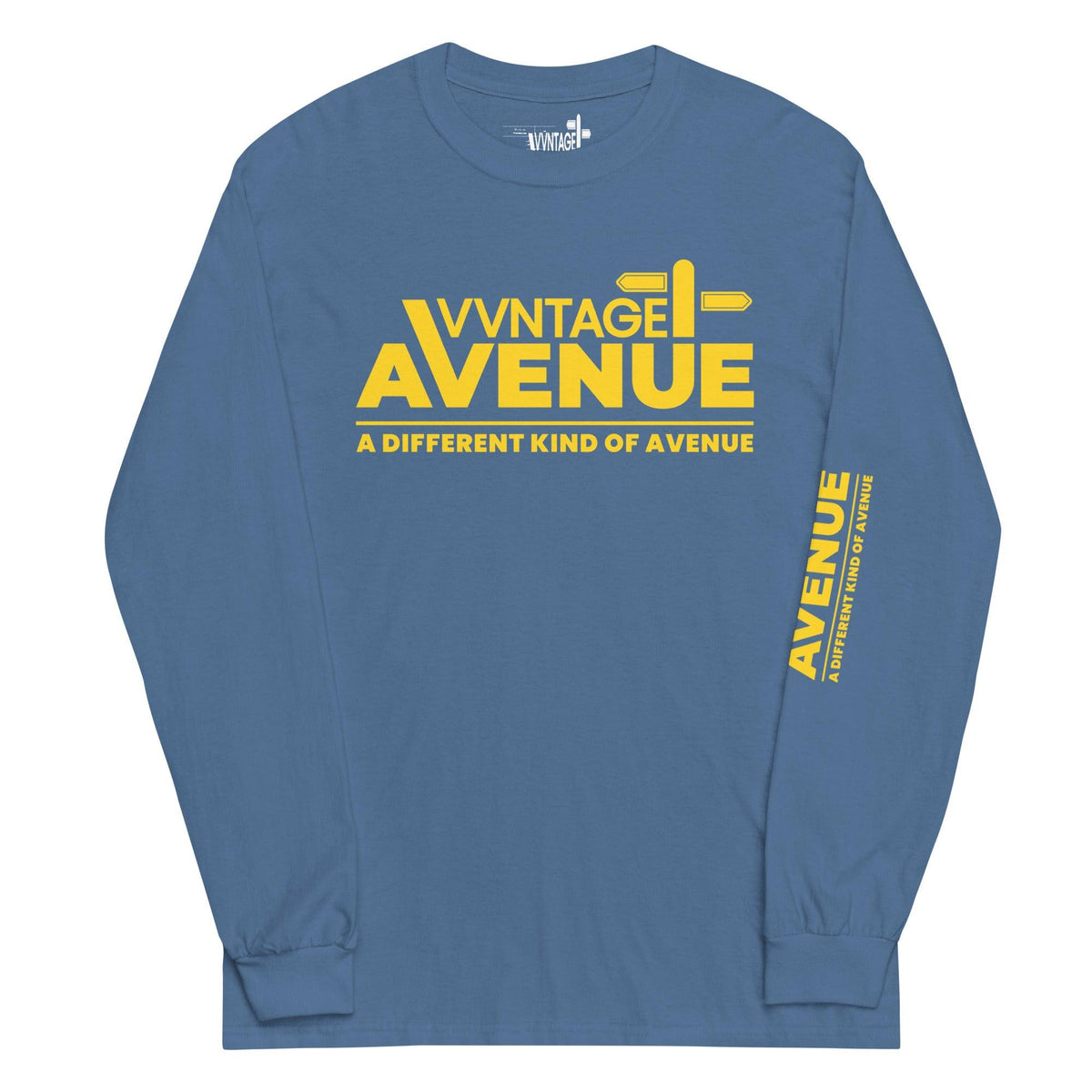 VVNTAGE Logo LS T-Shirt (GOLD Edition) - VVNTAGE AVENUE