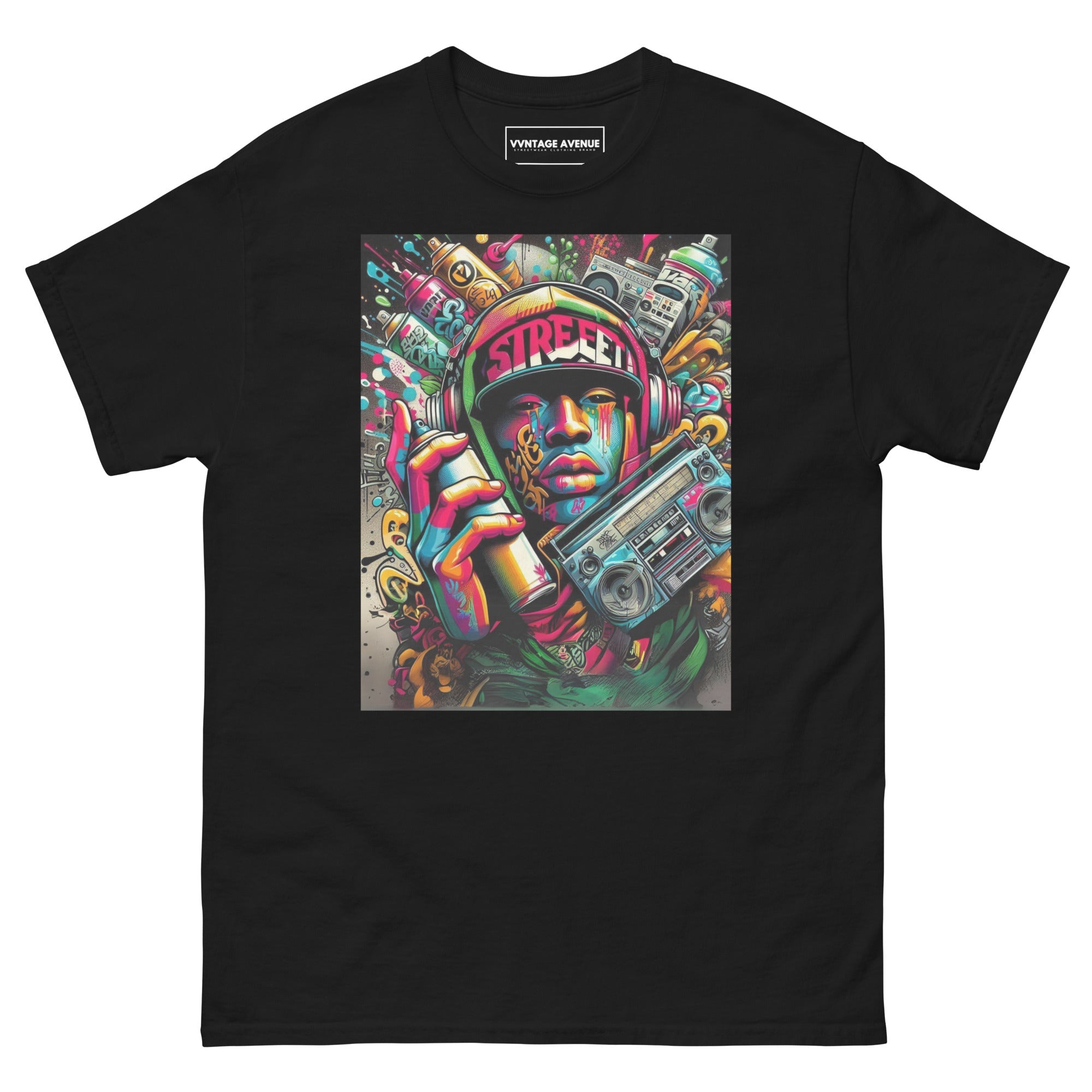 VVNTAGE Street Mural Art SS T-Shirt - VVNTAGE AVENUE