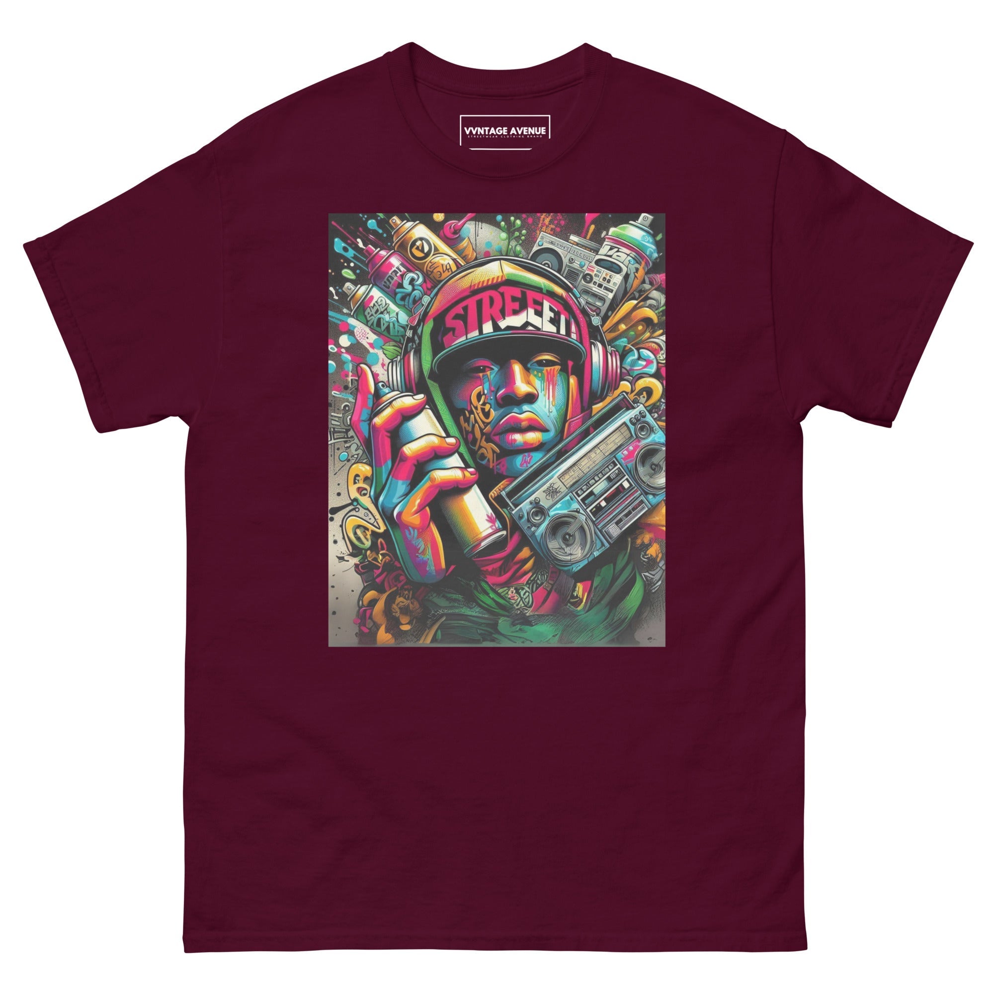 VVNTAGE Street Mural Art SS T-Shirt - VVNTAGE AVENUE