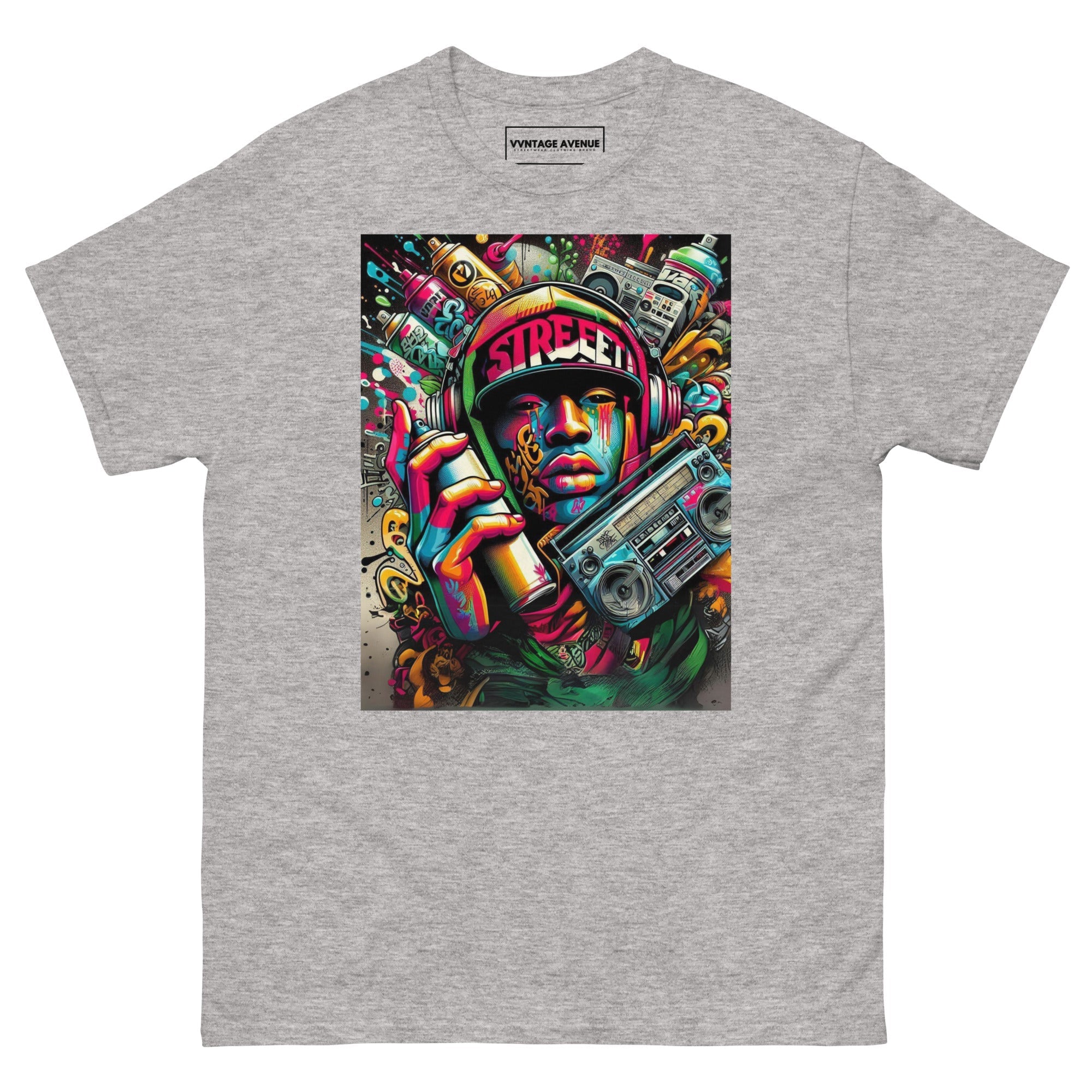 VVNTAGE Street Mural Art SS T-Shirt - VVNTAGE AVENUE