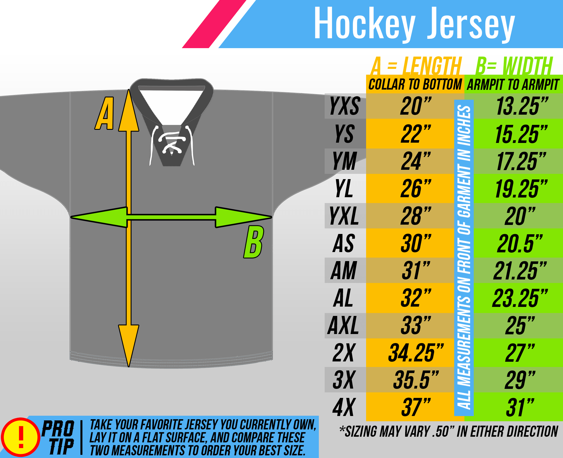 Average Joe's Gym Dodgeball Lace-Up Hockey Jersey Sweater by Retro City Threads
