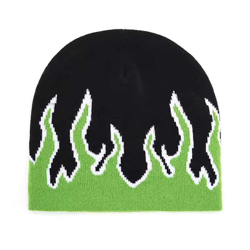 Flame Beanie by Streetwear Boulevard
