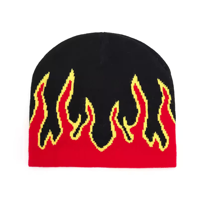 Flame Beanie by Streetwear Boulevard