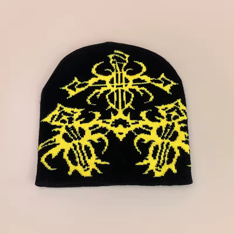 Baroque Cross Beanie by Streetwear Boulevard