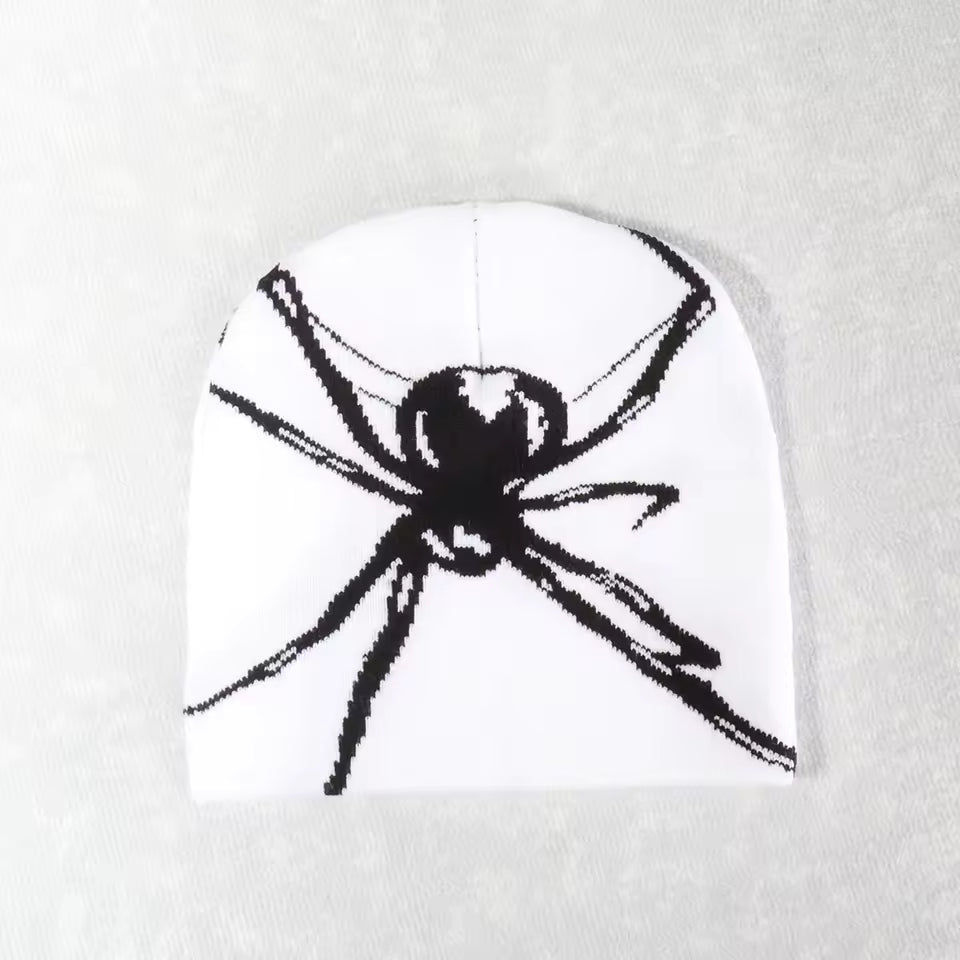 Gothic Spider Beanie by Streetwear Boulevard