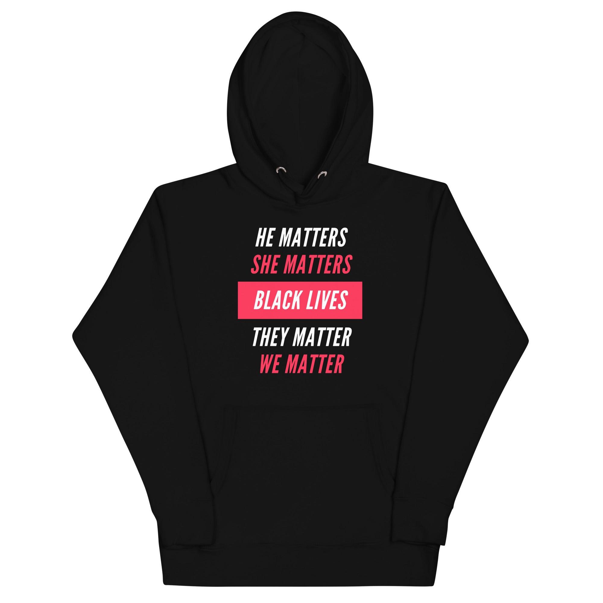 BLACK AVENUE | Black Lives Hoodie (Unisex) - VVNTAGE AVENUE