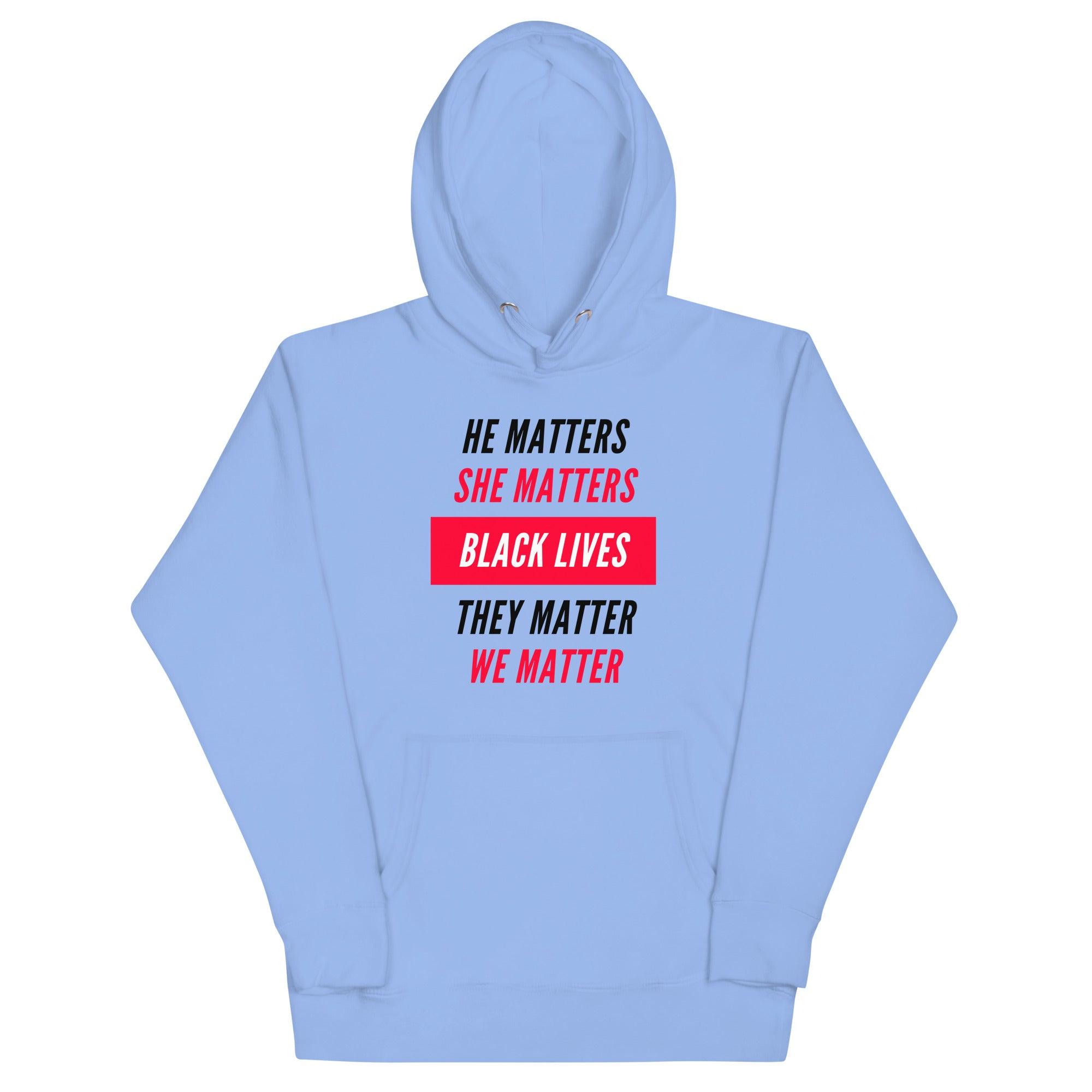 BLACK AVENUE | Black Lives Hoodie (Unisex) - VVNTAGE AVENUE