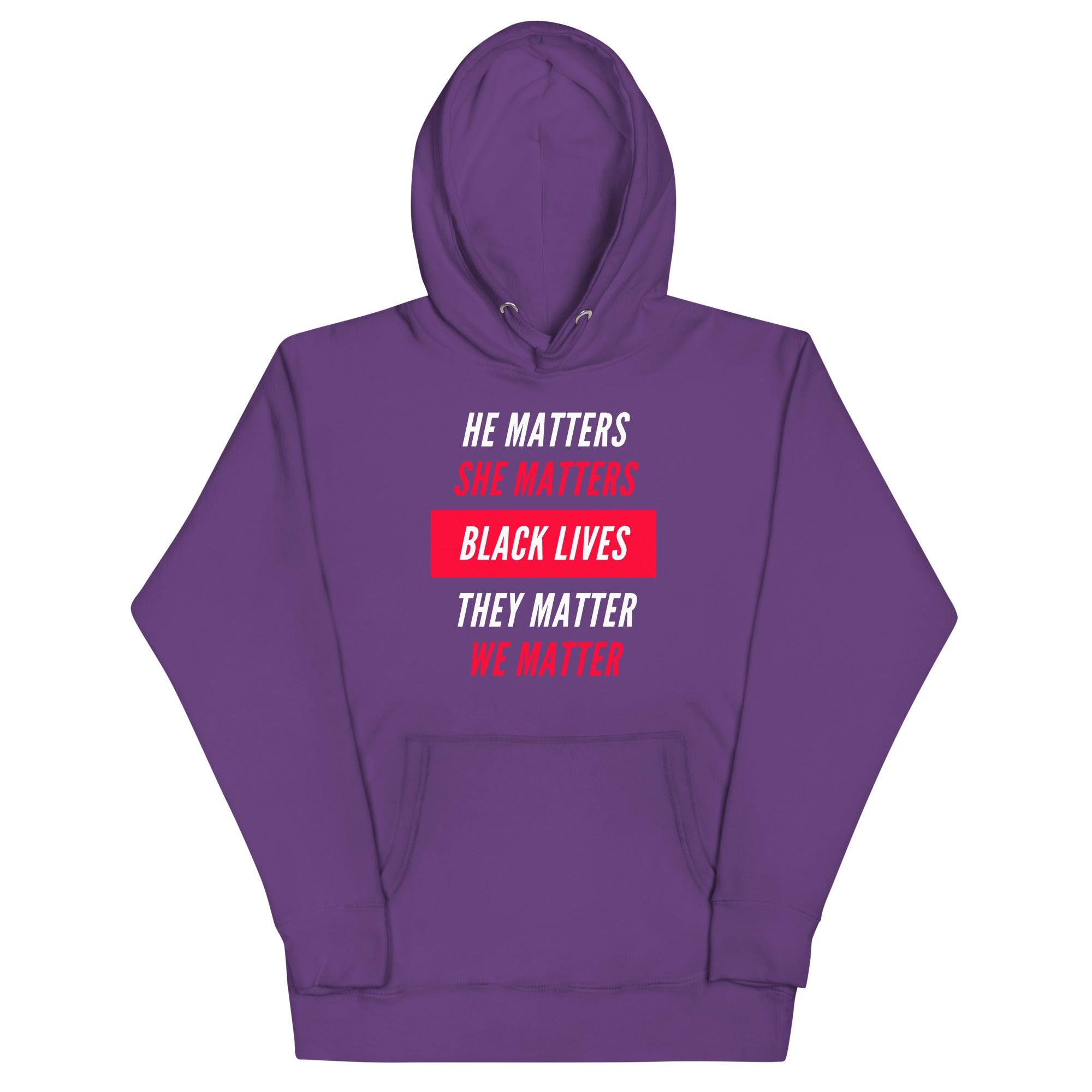 BLACK AVENUE | Black Lives Hoodie (Unisex) - VVNTAGE AVENUE