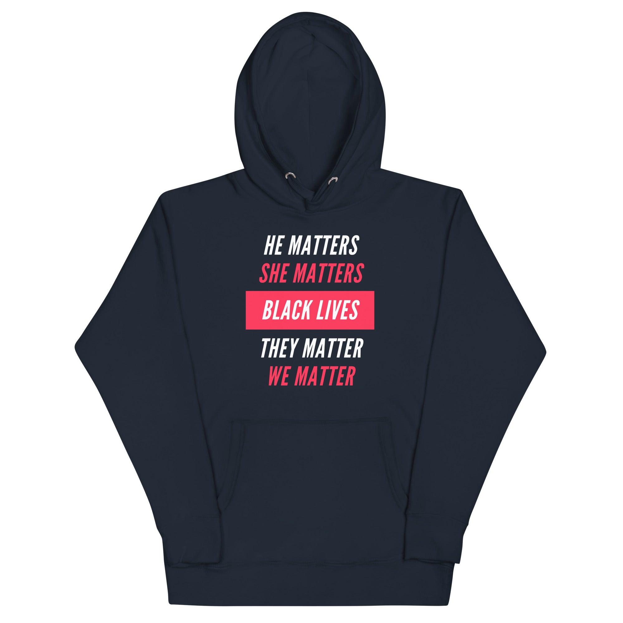 BLACK AVENUE | Black Lives Hoodie (Unisex) - VVNTAGE AVENUE