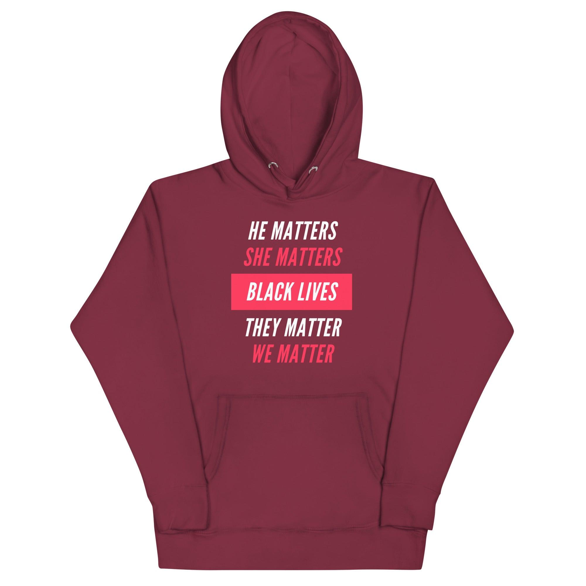 BLACK AVENUE | Black Lives Hoodie (Unisex) - VVNTAGE AVENUE