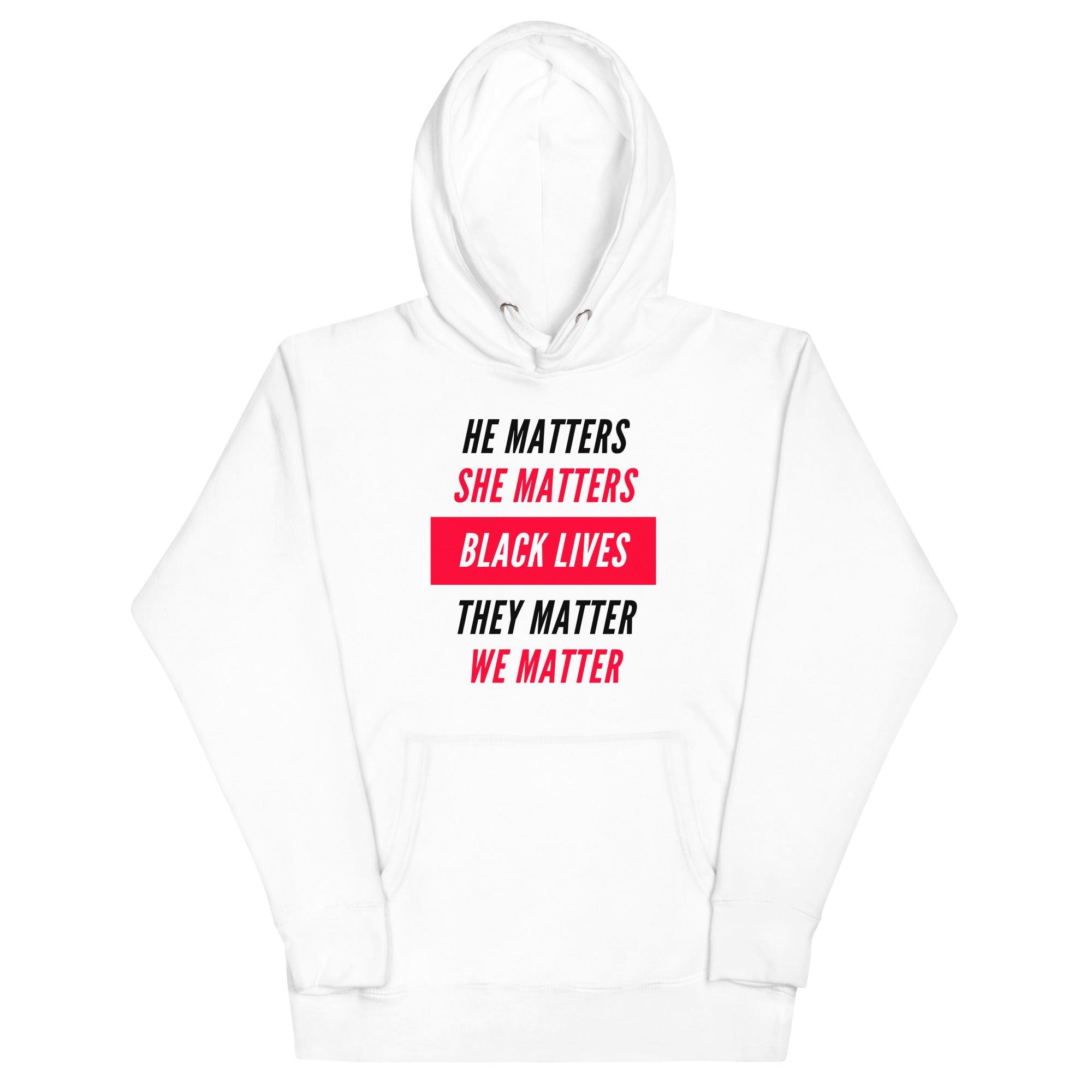 BLACK AVENUE | Black Lives Hoodie (Unisex) - VVNTAGE AVENUE