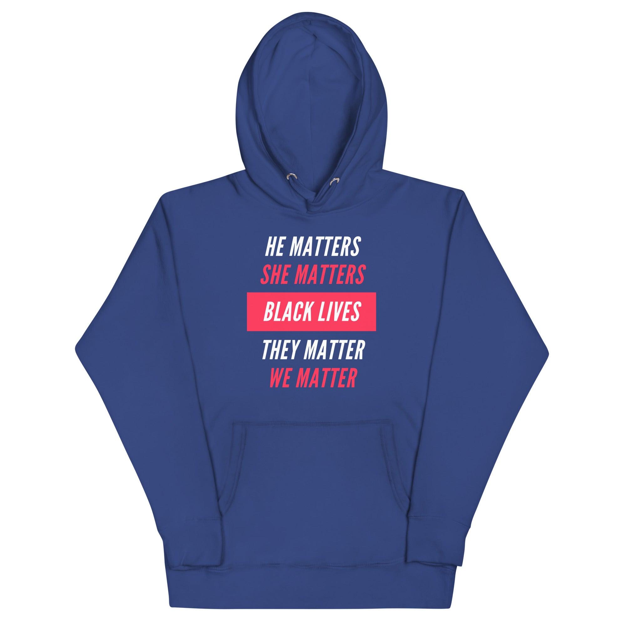 BLACK AVENUE | Black Lives Hoodie (Unisex) - VVNTAGE AVENUE