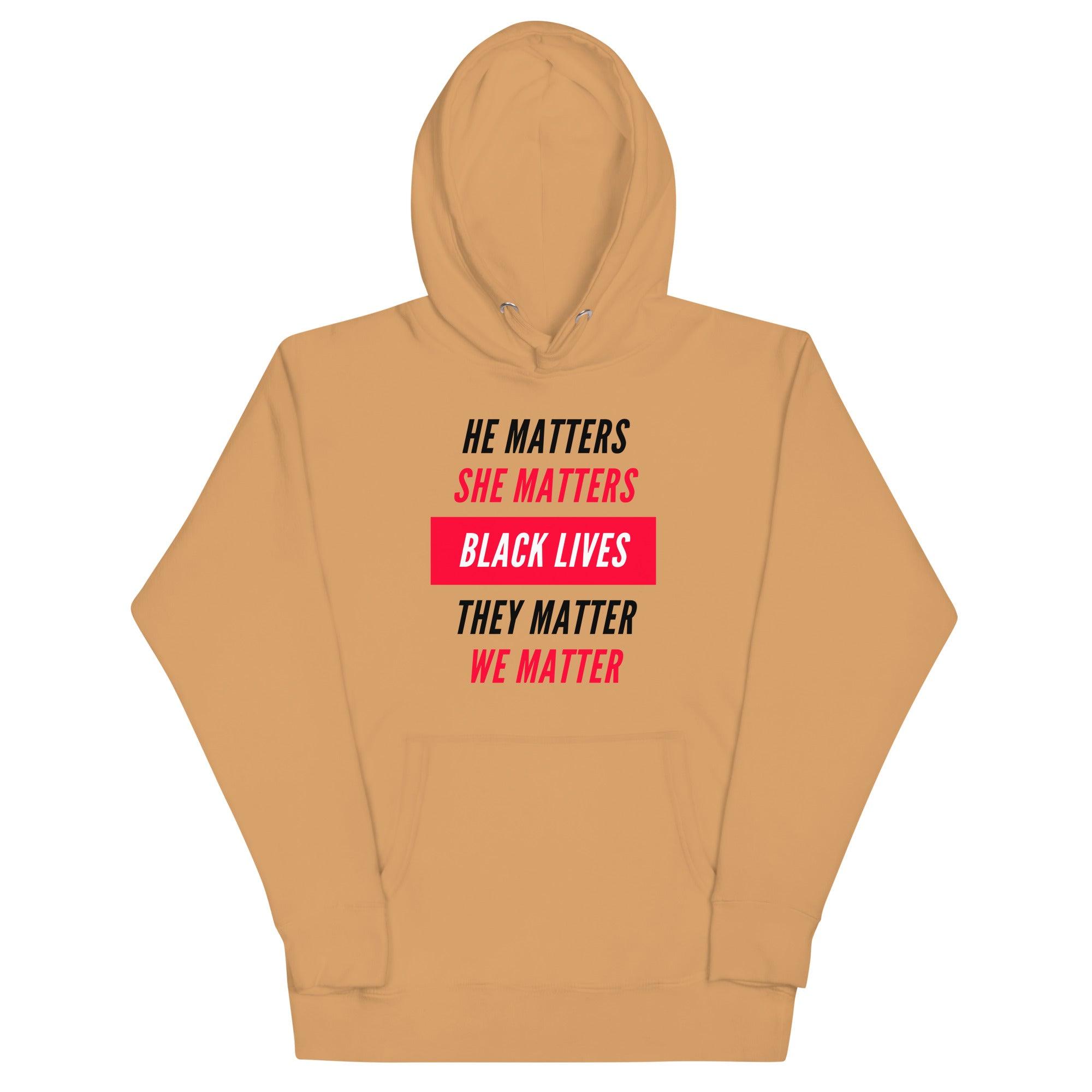 BLACK AVENUE | Black Lives Hoodie (Unisex) - VVNTAGE AVENUE