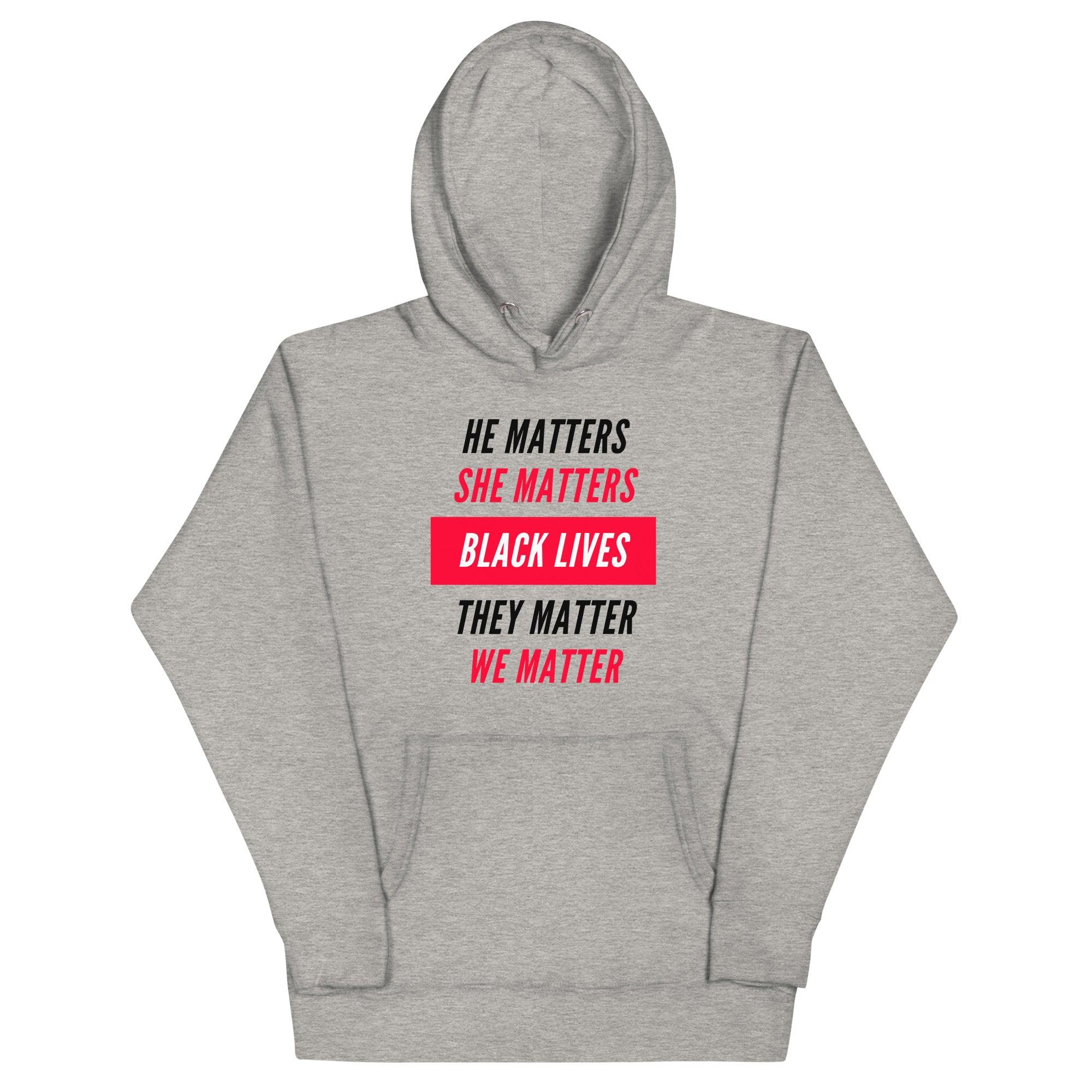 BLACK AVENUE | Black Lives Hoodie (Unisex) - VVNTAGE AVENUE