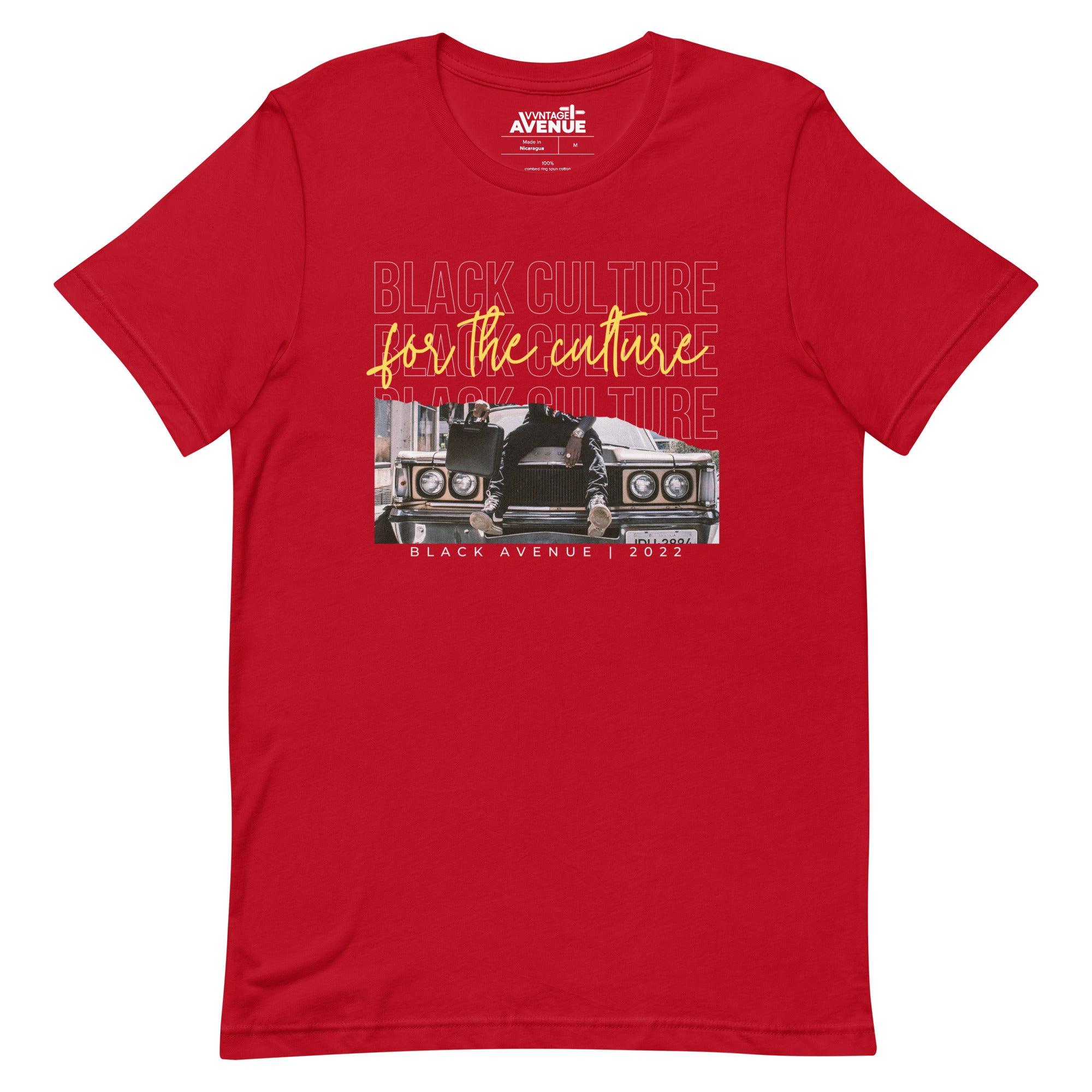 BLACK AVENUE | For The Culture SS T-Shirt (Unisex) - VVNTAGE AVENUE