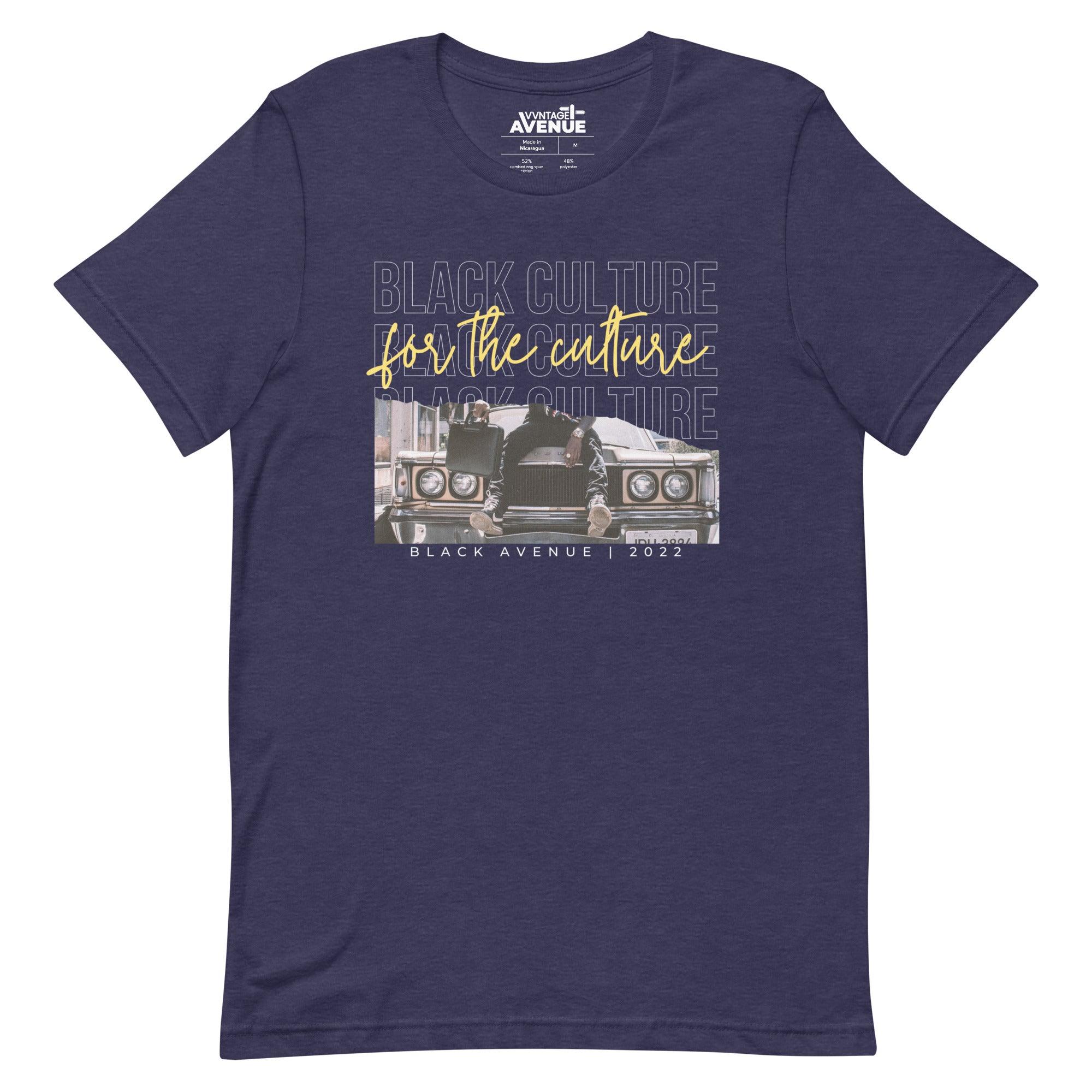 BLACK AVENUE | For The Culture SS T-Shirt (Unisex) - VVNTAGE AVENUE