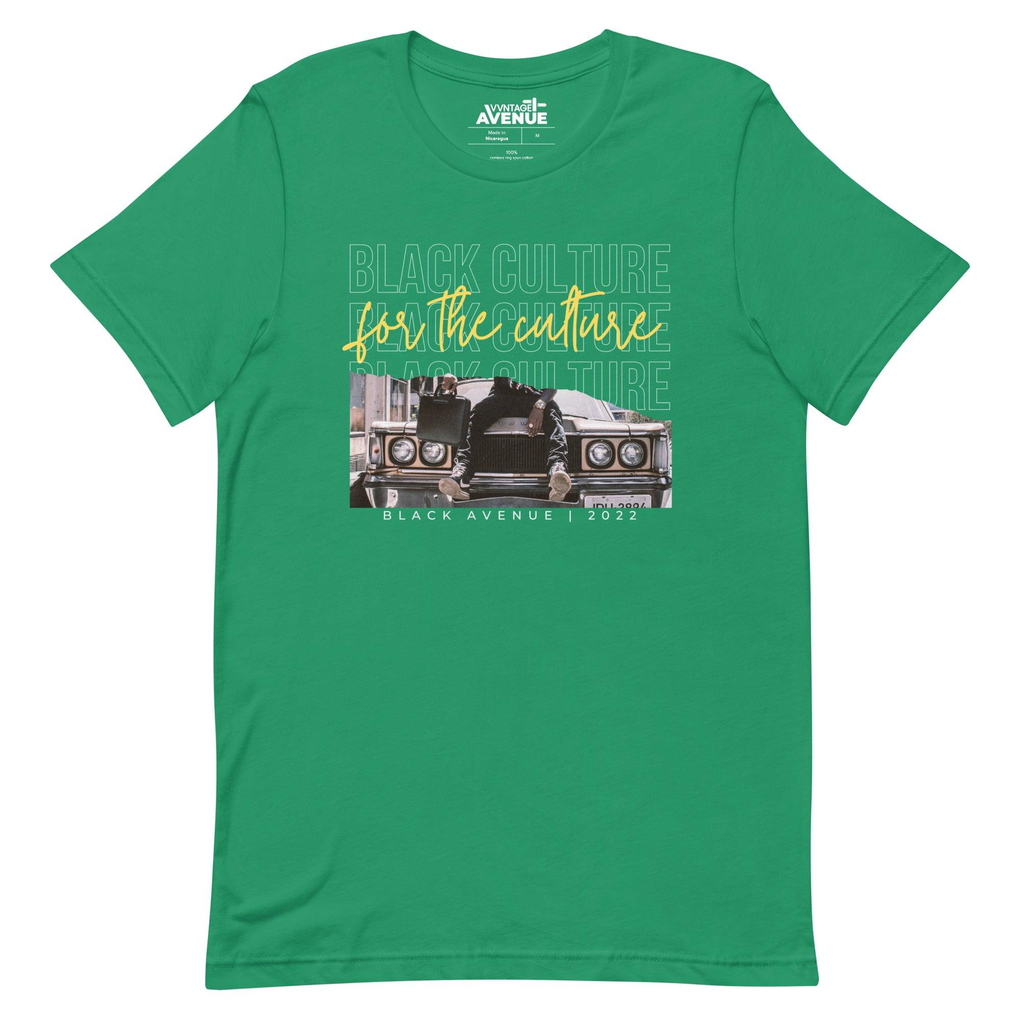 BLACK AVENUE | For The Culture SS T-Shirt (Unisex) - VVNTAGE AVENUE