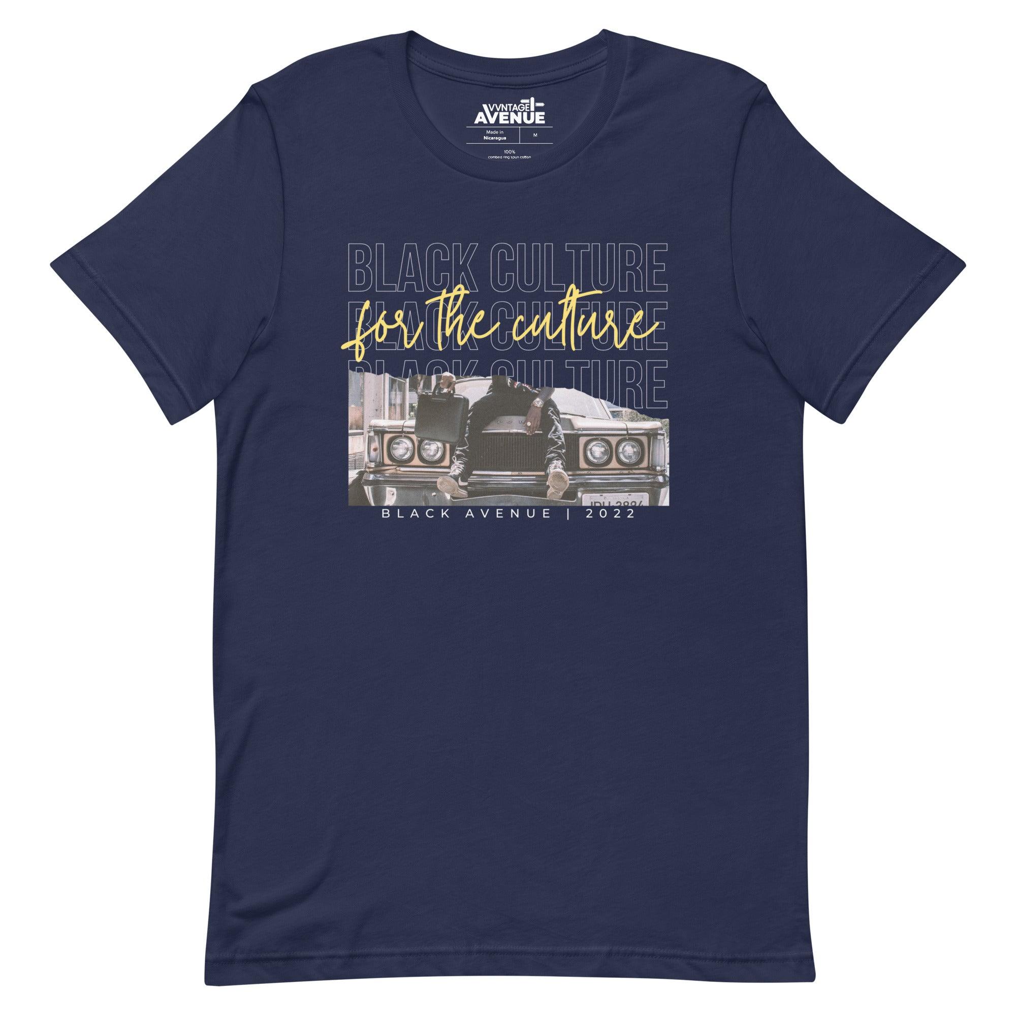 BLACK AVENUE | For The Culture SS T-Shirt (Unisex) - VVNTAGE AVENUE