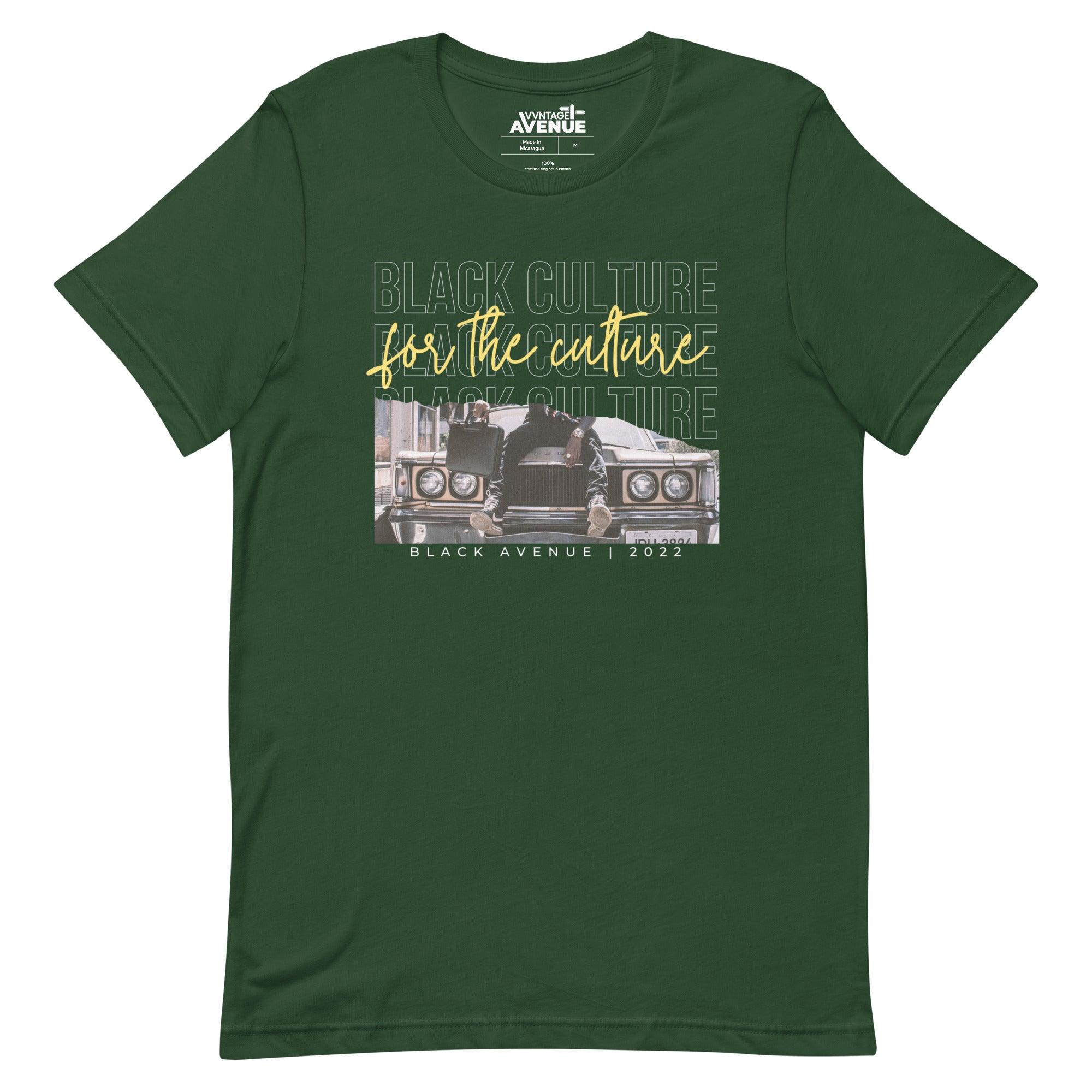 BLACK AVENUE | For The Culture SS T-Shirt (Unisex) - VVNTAGE AVENUE