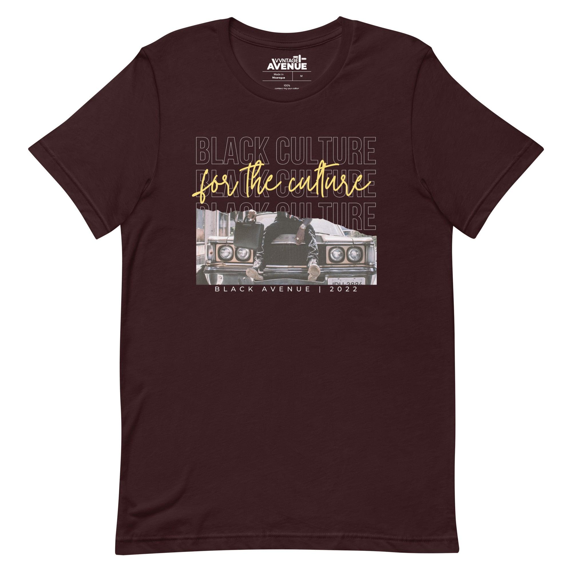 BLACK AVENUE | For The Culture SS T-Shirt (Unisex) - VVNTAGE AVENUE