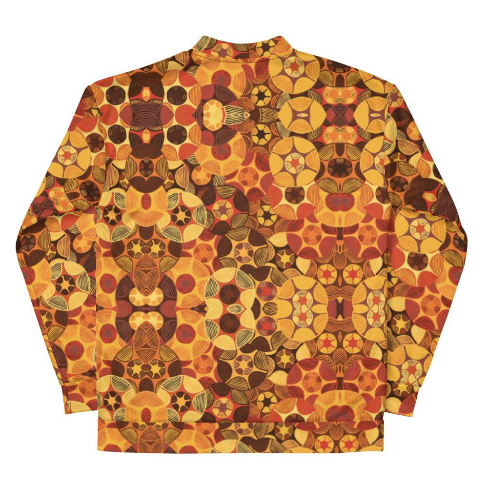 Black Avenue | Graphic Bomber Jacket (Unisex) - VVNTAGE AVENUE