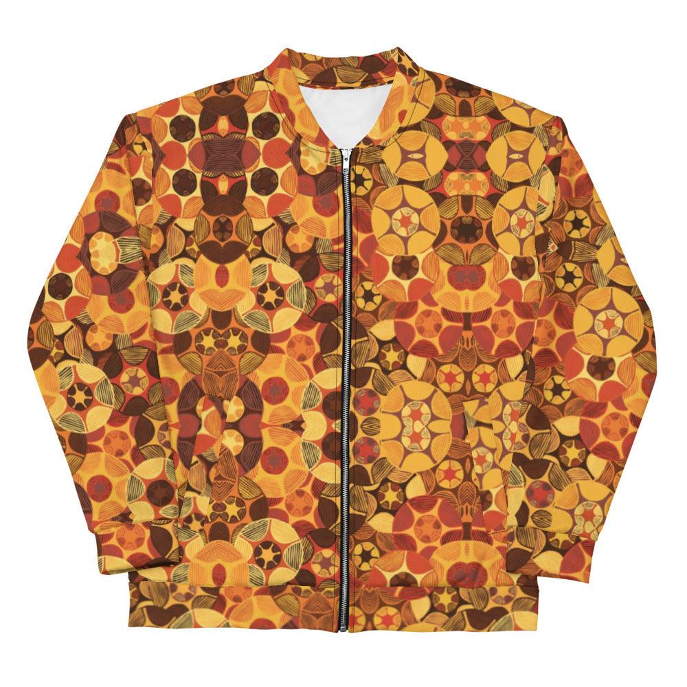 Black Avenue | Graphic Bomber Jacket (Unisex) - VVNTAGE AVENUE